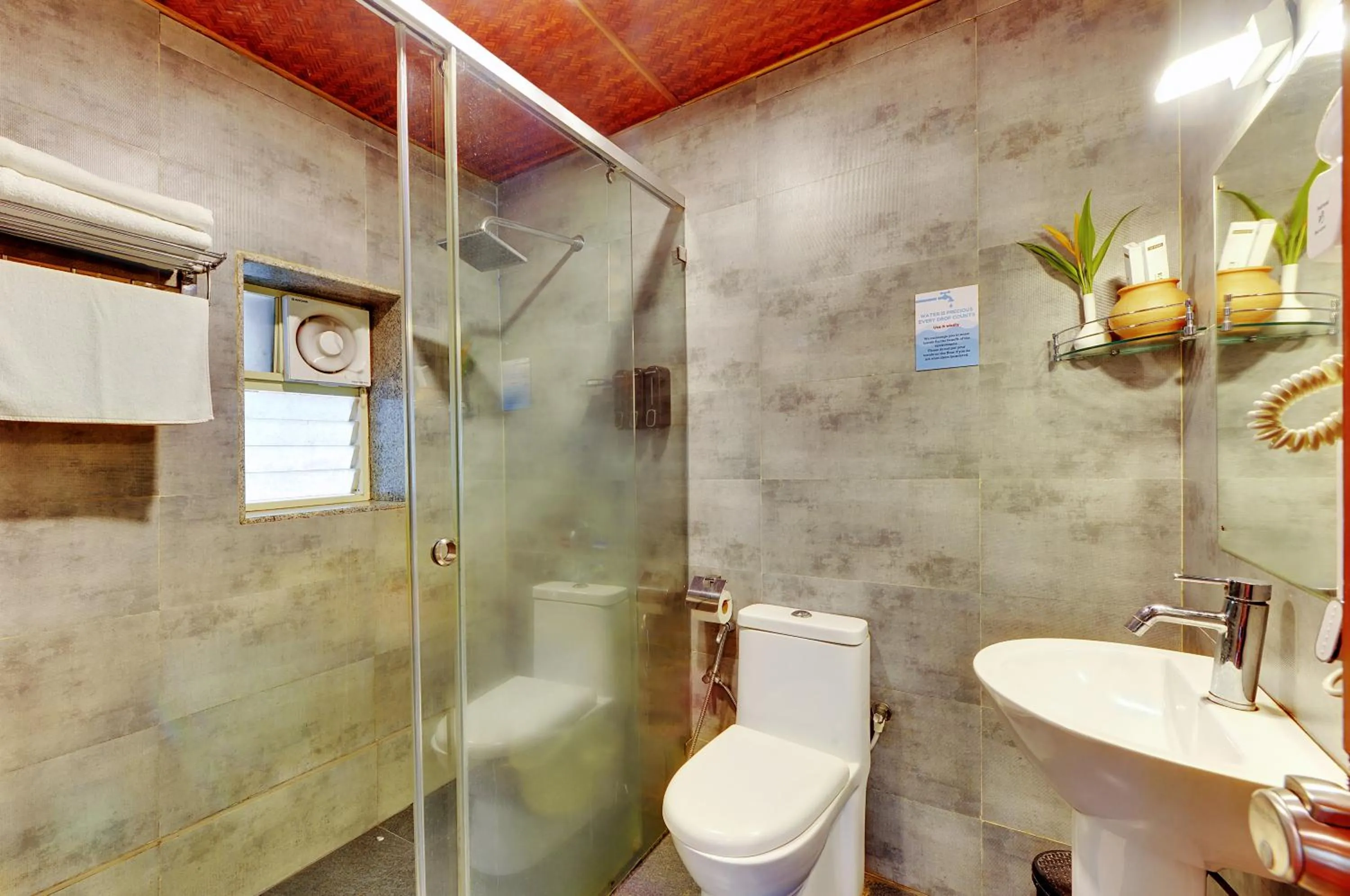 Shower in The Estate Resort , Mangalore