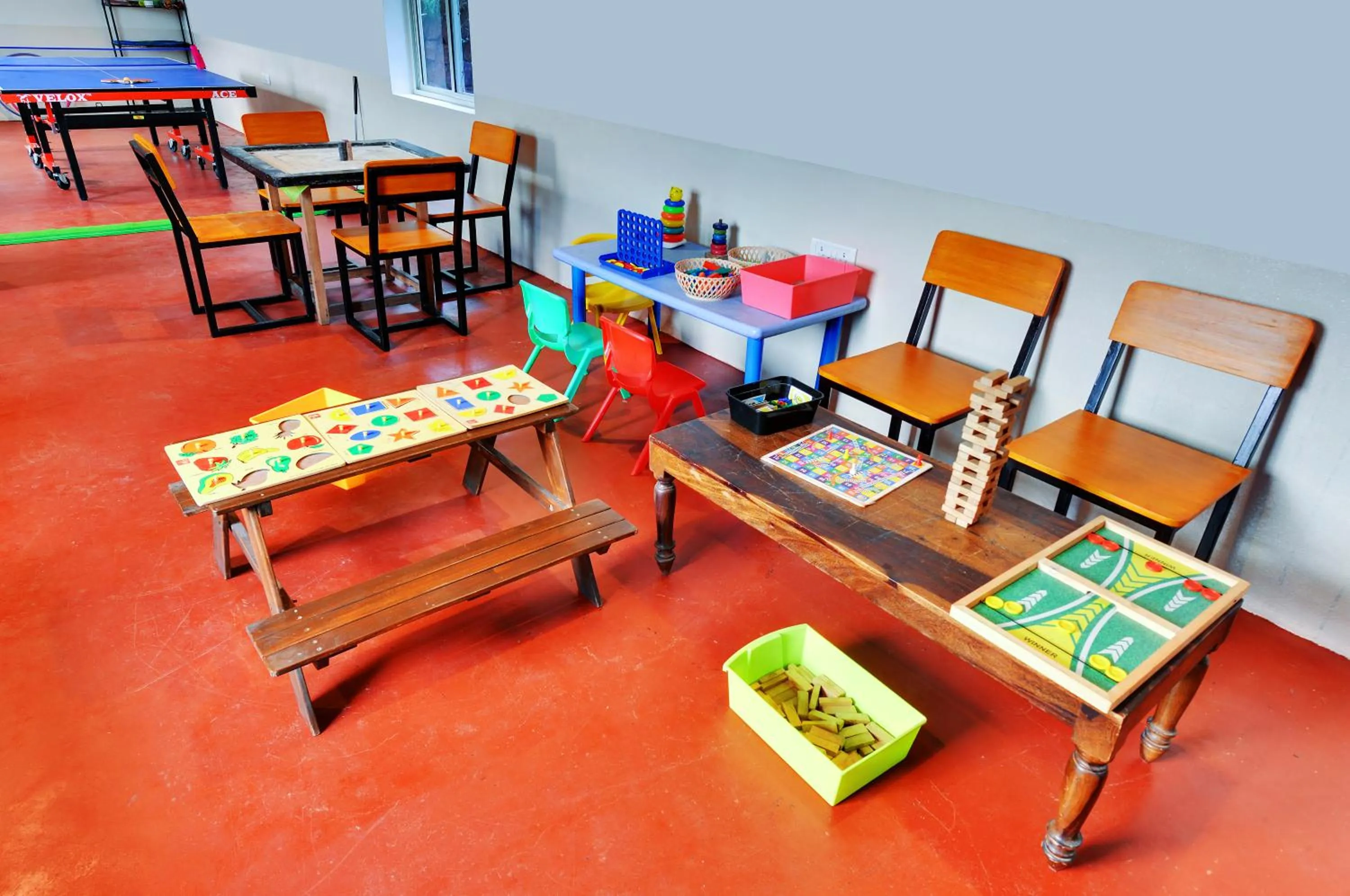 Children play ground in The Estate Resort , Mangalore