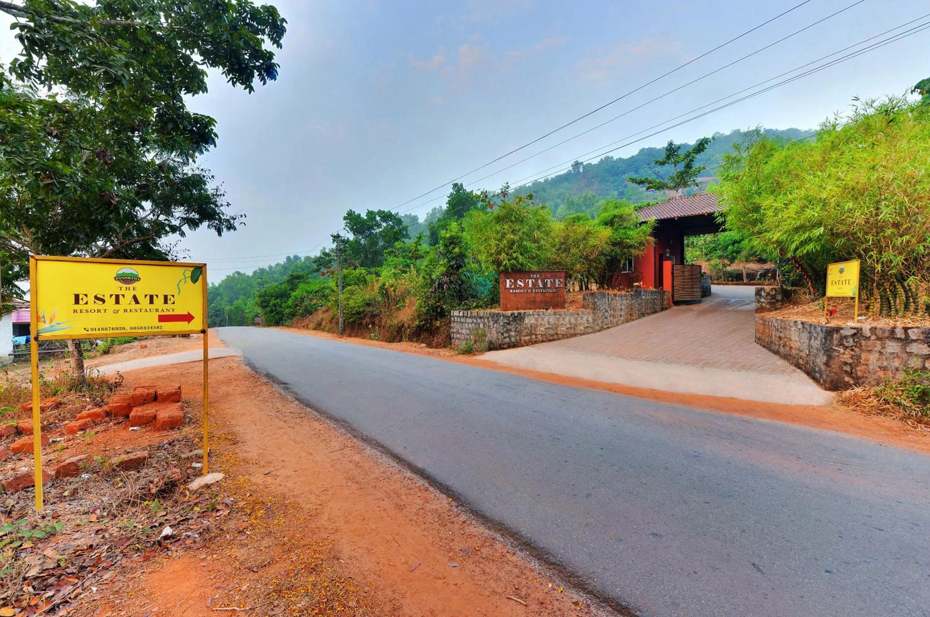 Facade/entrance in The Estate Resort , Mangalore