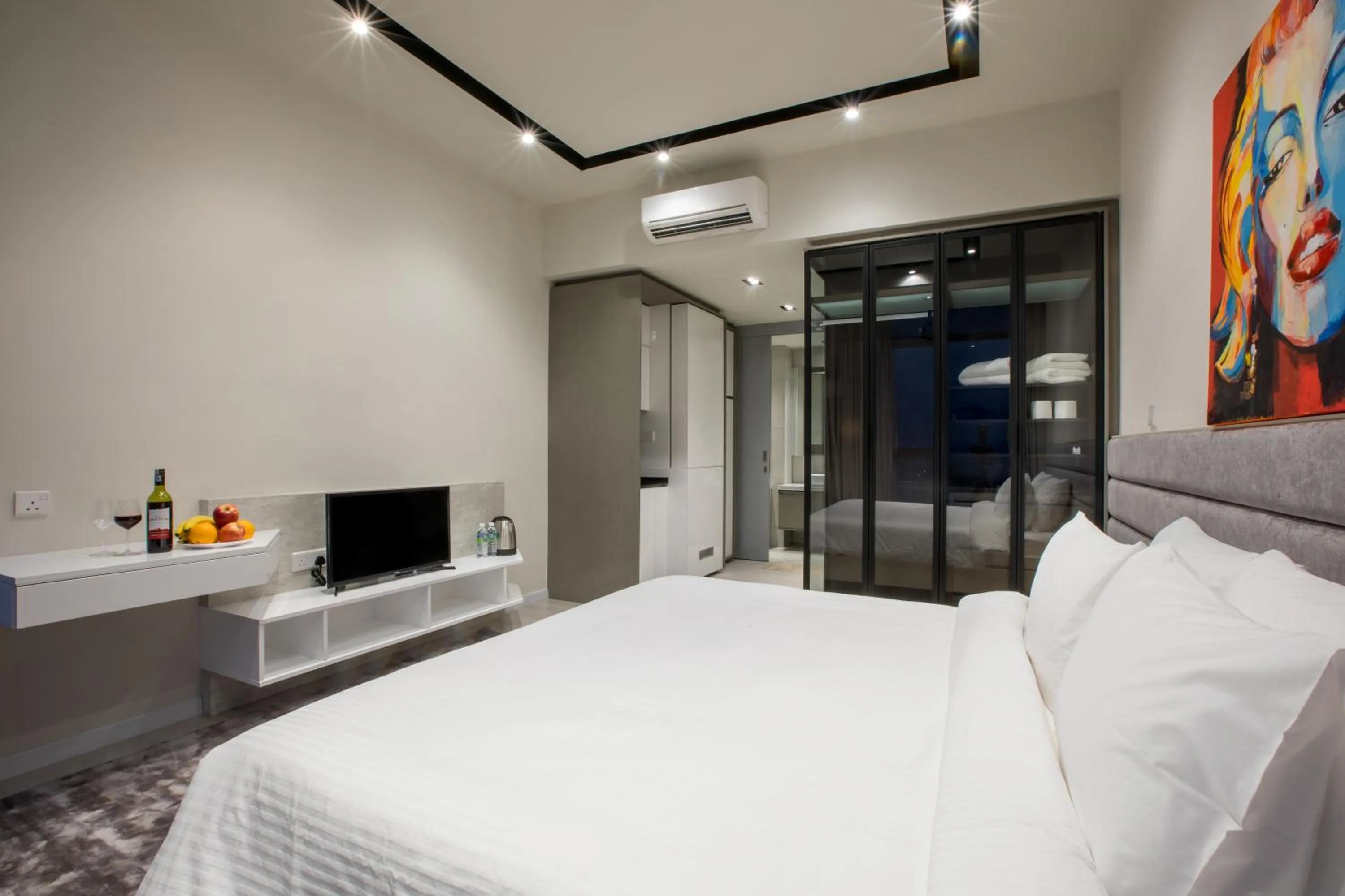 Bedroom in Expressionz 48th floor Sky Pool