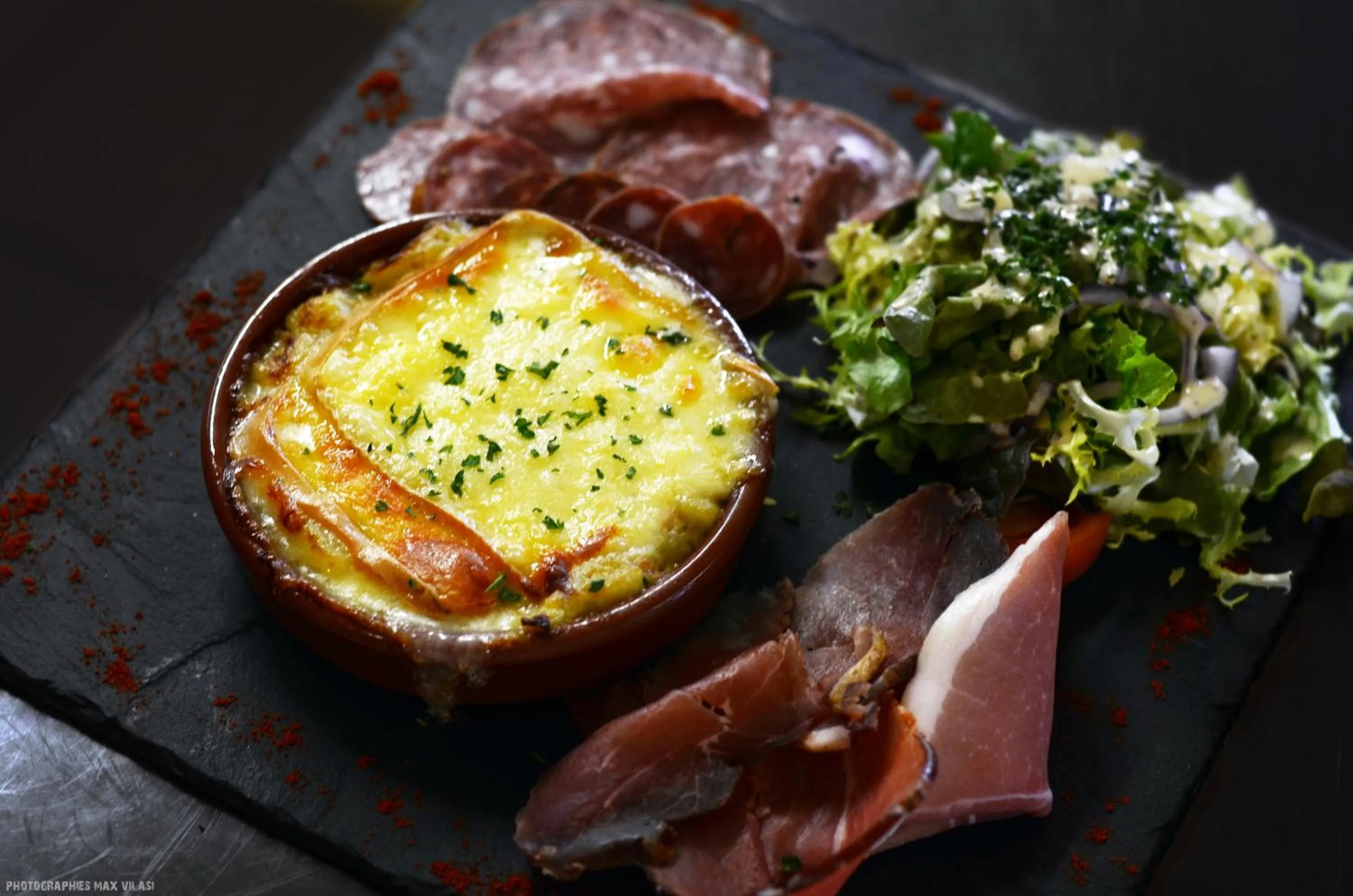 Dinner in Le Brabant Bar-Hôtel-Restaurant