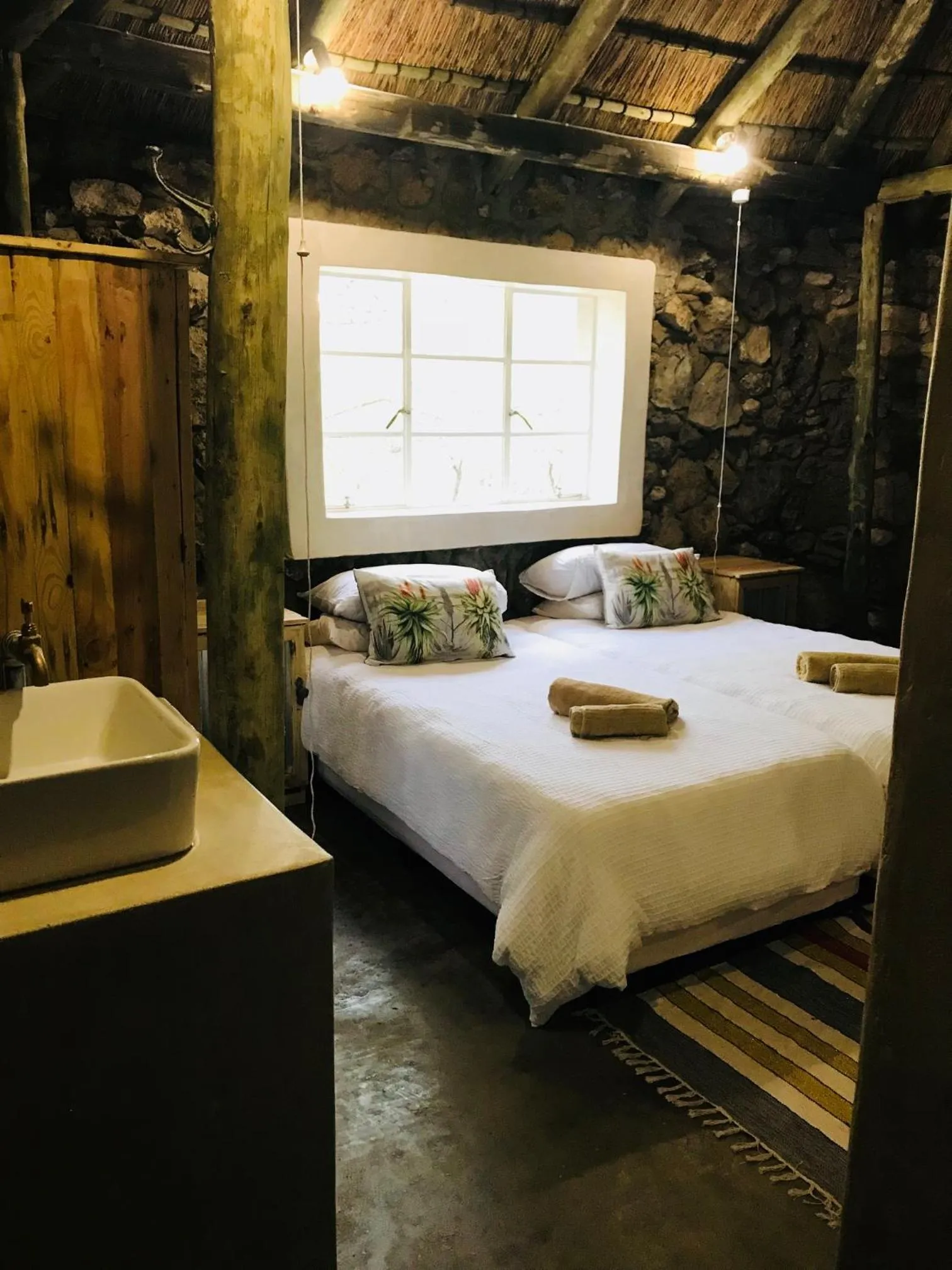 Bed in Sasa Safari Camp & Tours