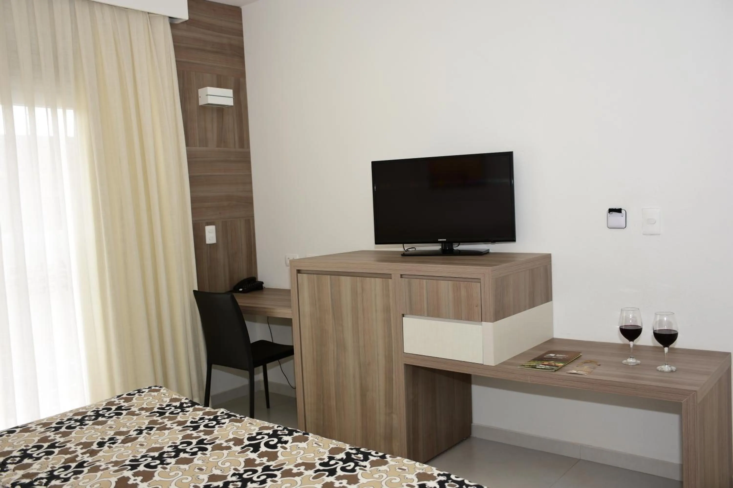 TV and multimedia, Bed in Atibaia Residence Hotel & Resort