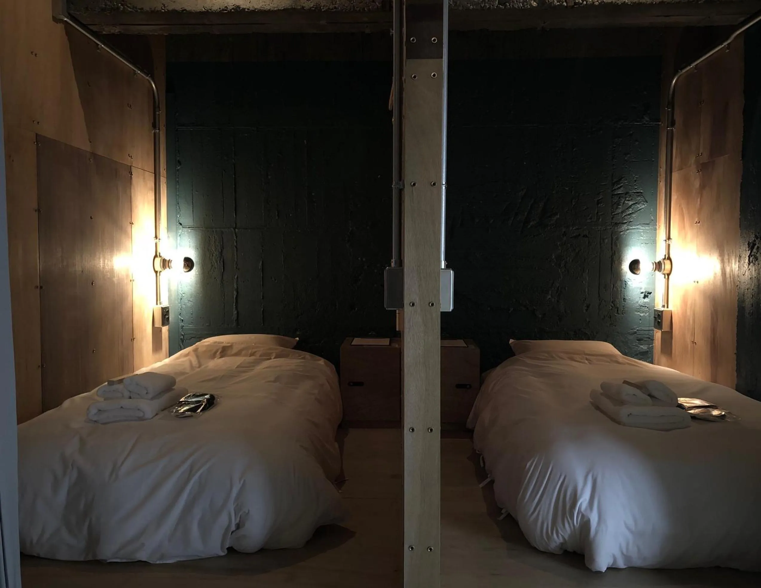 Bed in Area Inn Fushimicho Fukuyama Castle Side