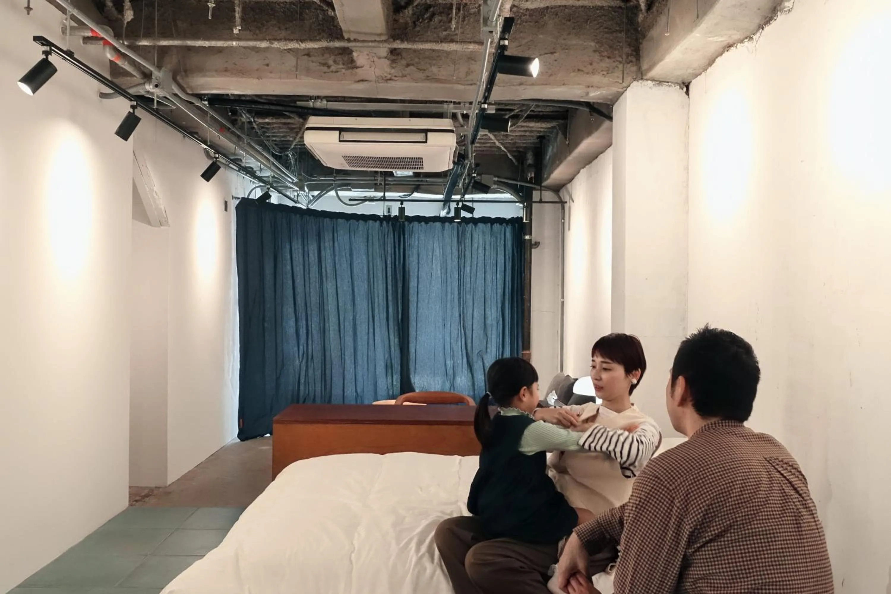 Bed in Area Inn Fushimicho Fukuyama Castle Side