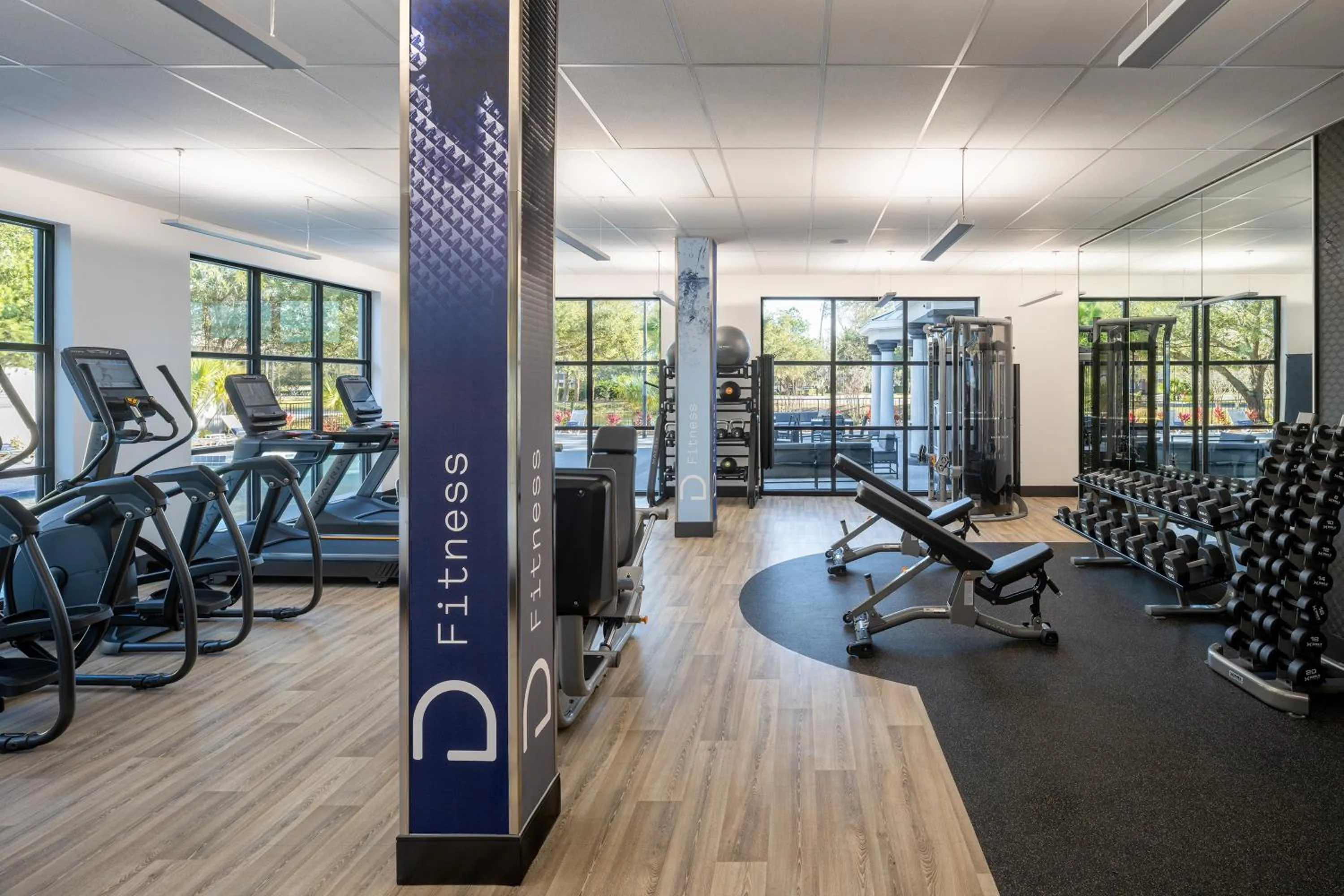 Fitness centre/facilities in Delta Hotels by Marriott Jacksonville Deerwood