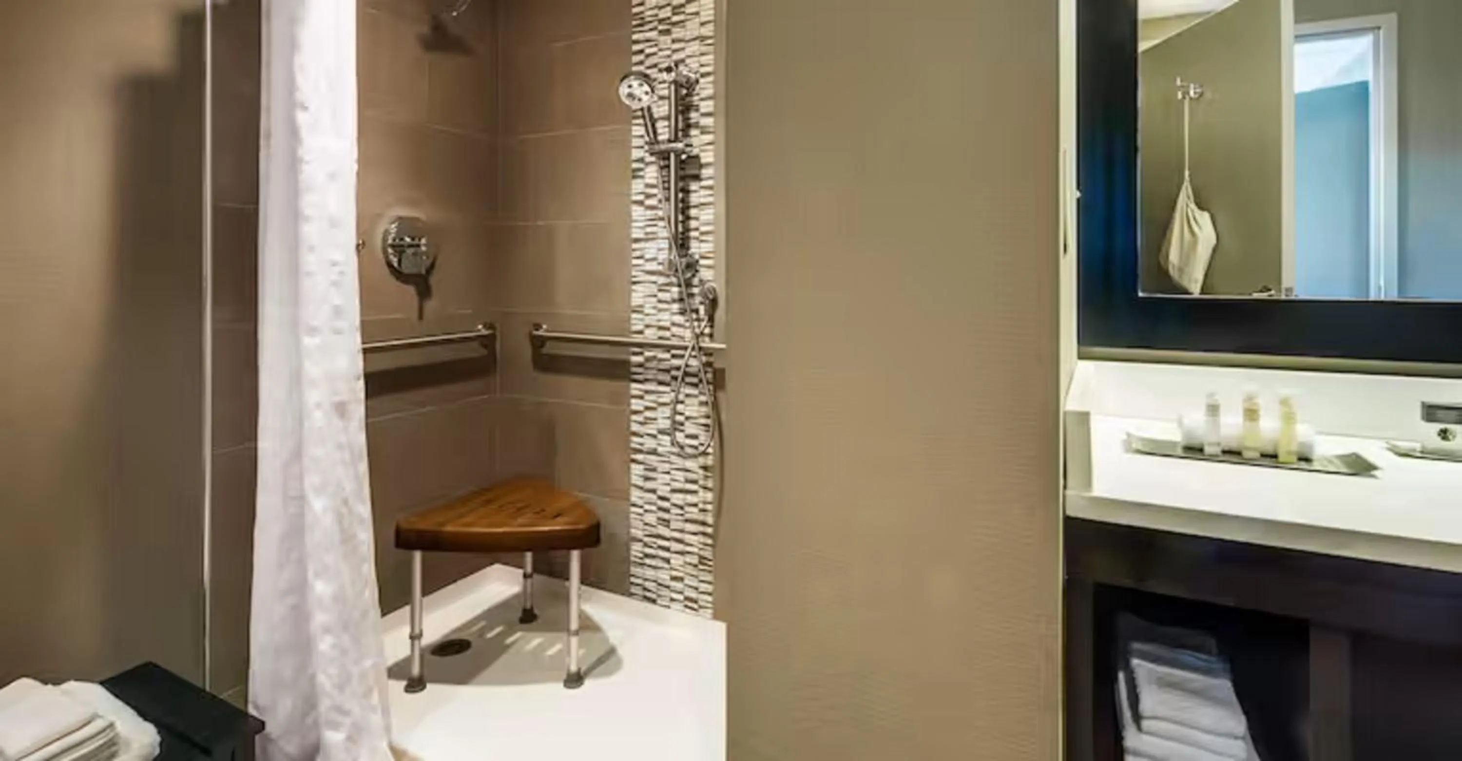 Bathroom in DoubleTree by Hilton Hotel Largo Washington DC