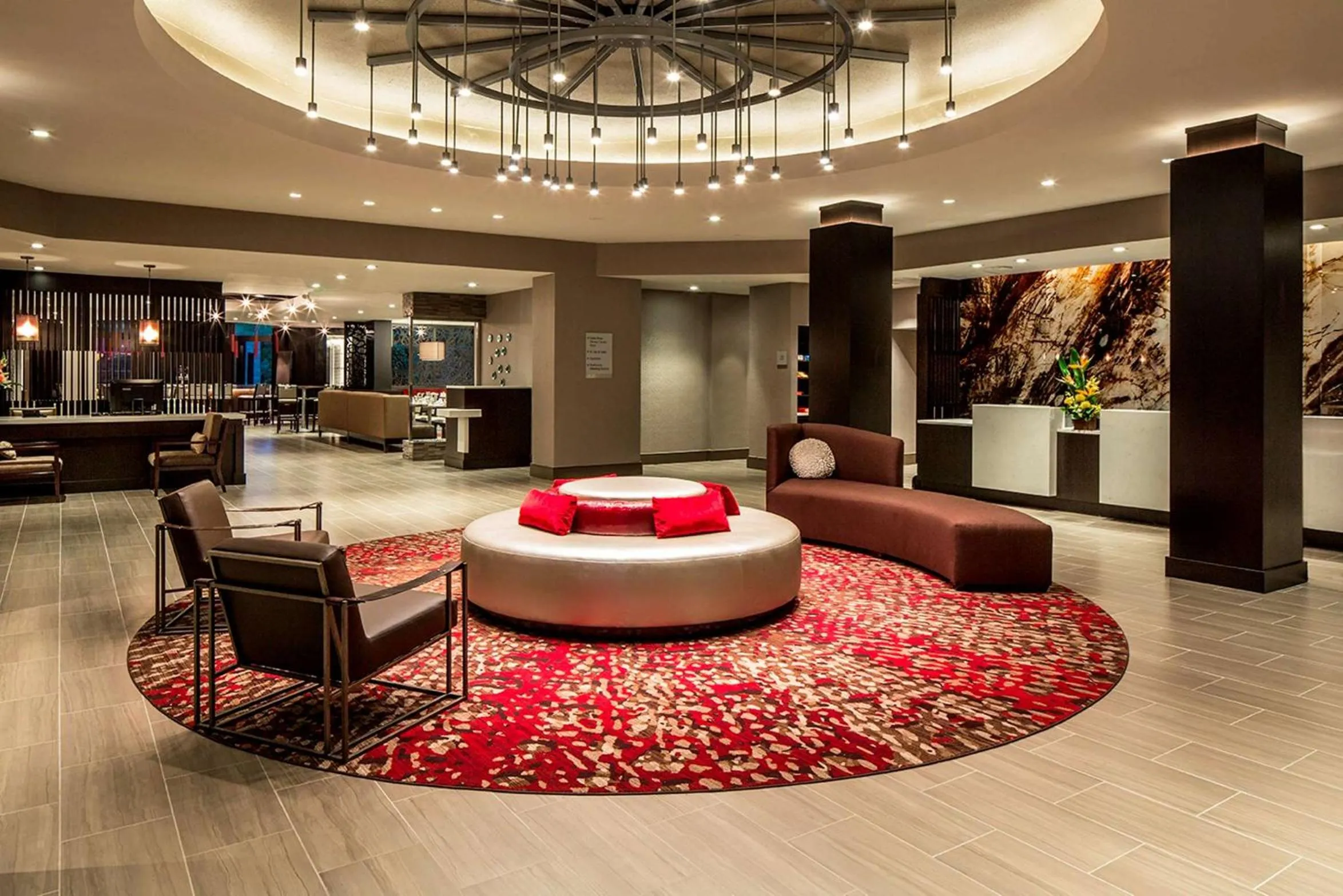 Lobby or reception in DoubleTree by Hilton Hotel Largo Washington DC