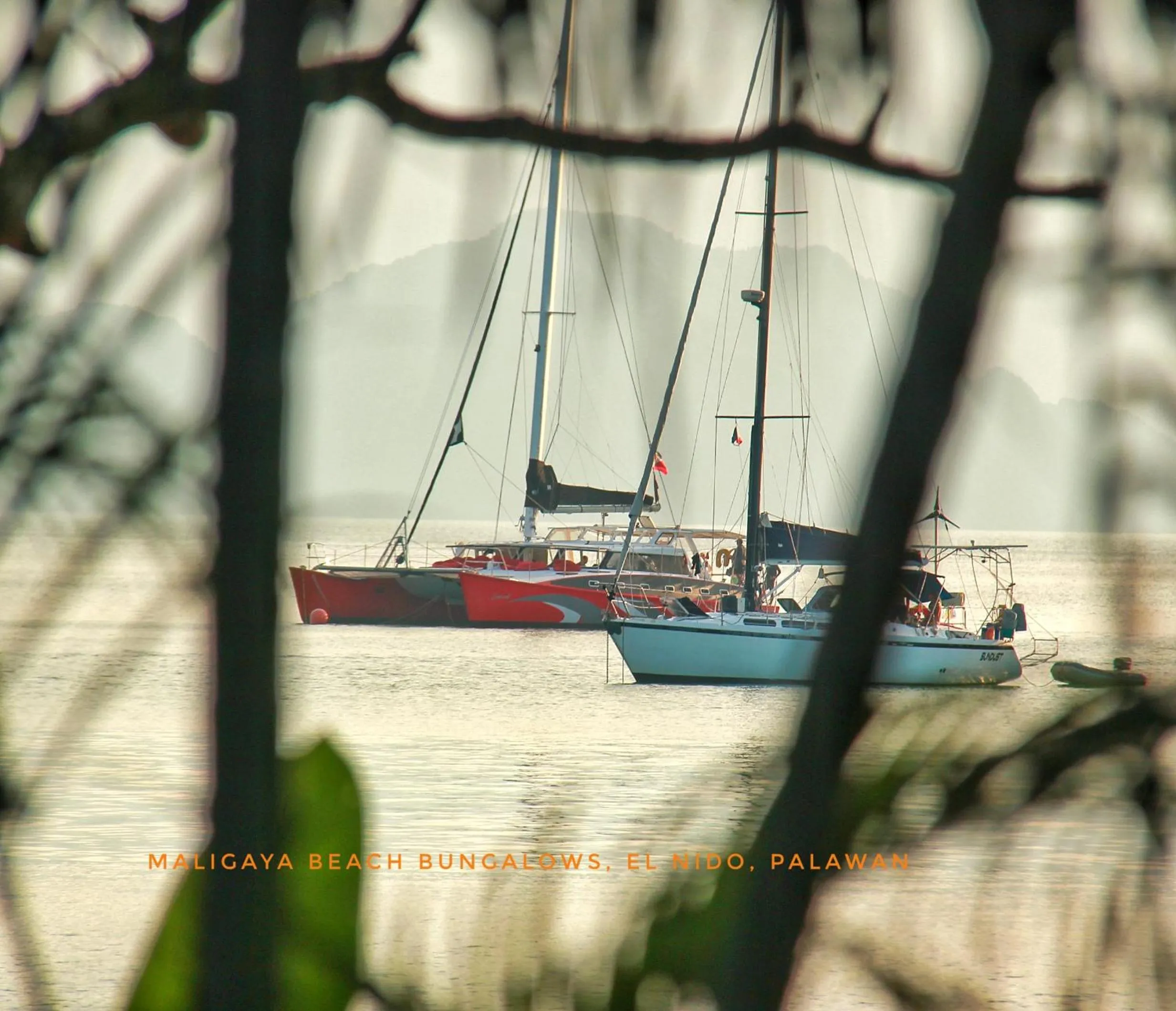 Sea view in Maligaya Beach Bungalows