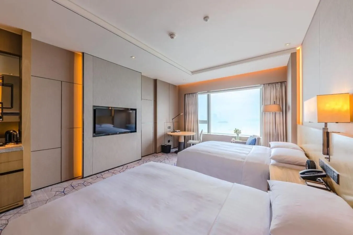 Bedroom, Bed in Xiamen Marriott Hotel Haicang