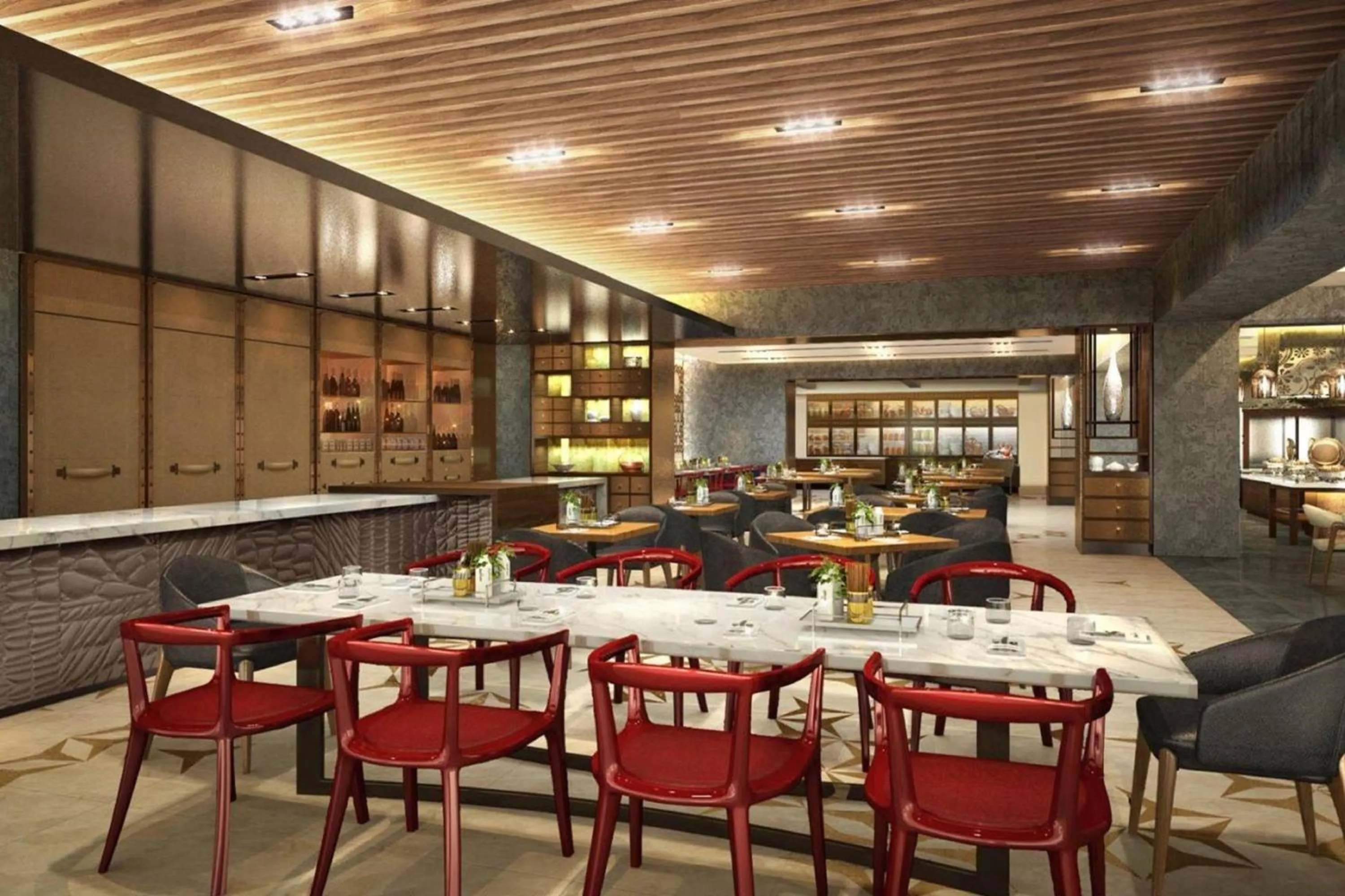 Lounge or bar in Xiamen Marriott Hotel Haicang