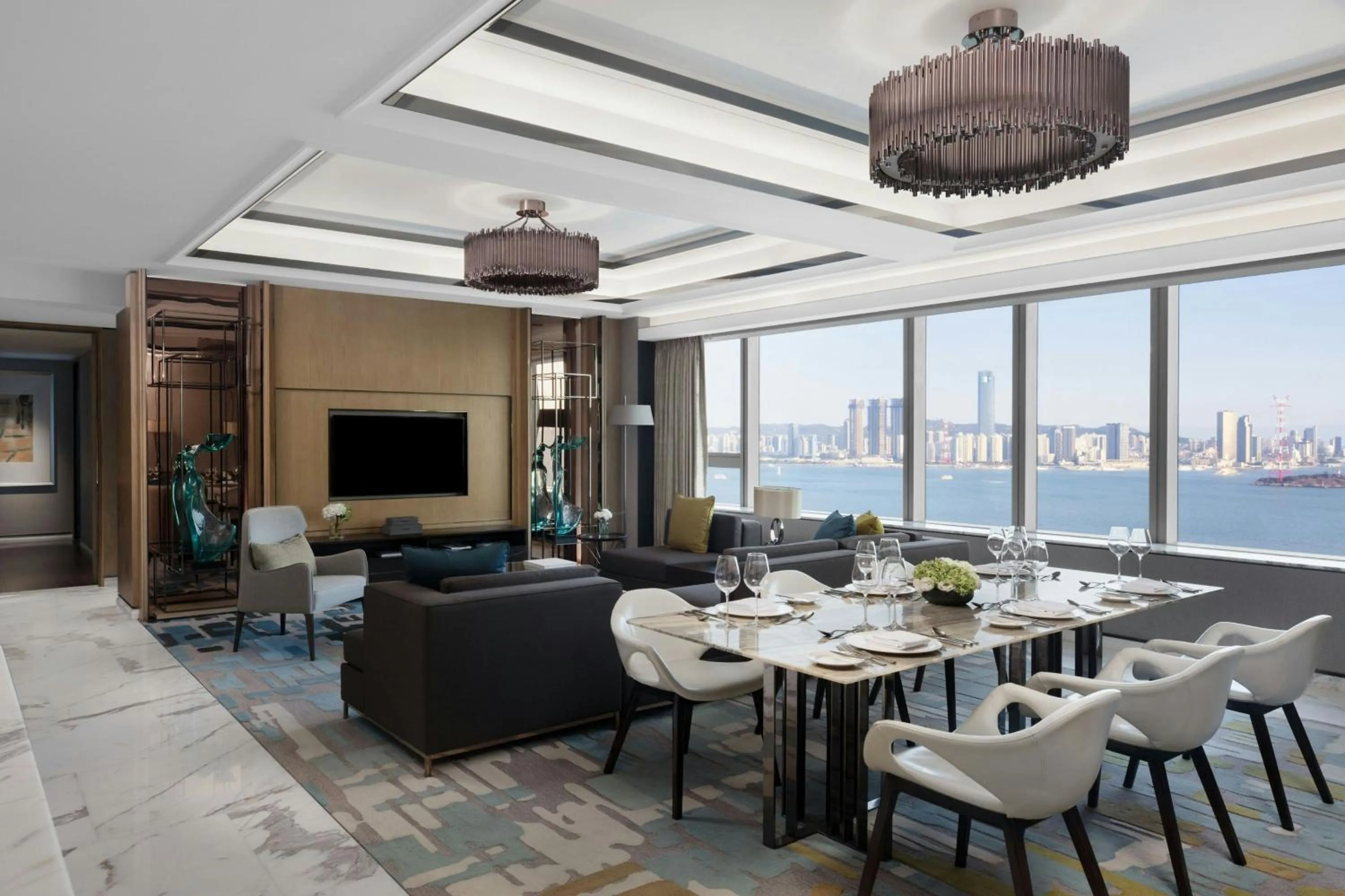 Photo of the whole room in Xiamen Marriott Hotel Haicang