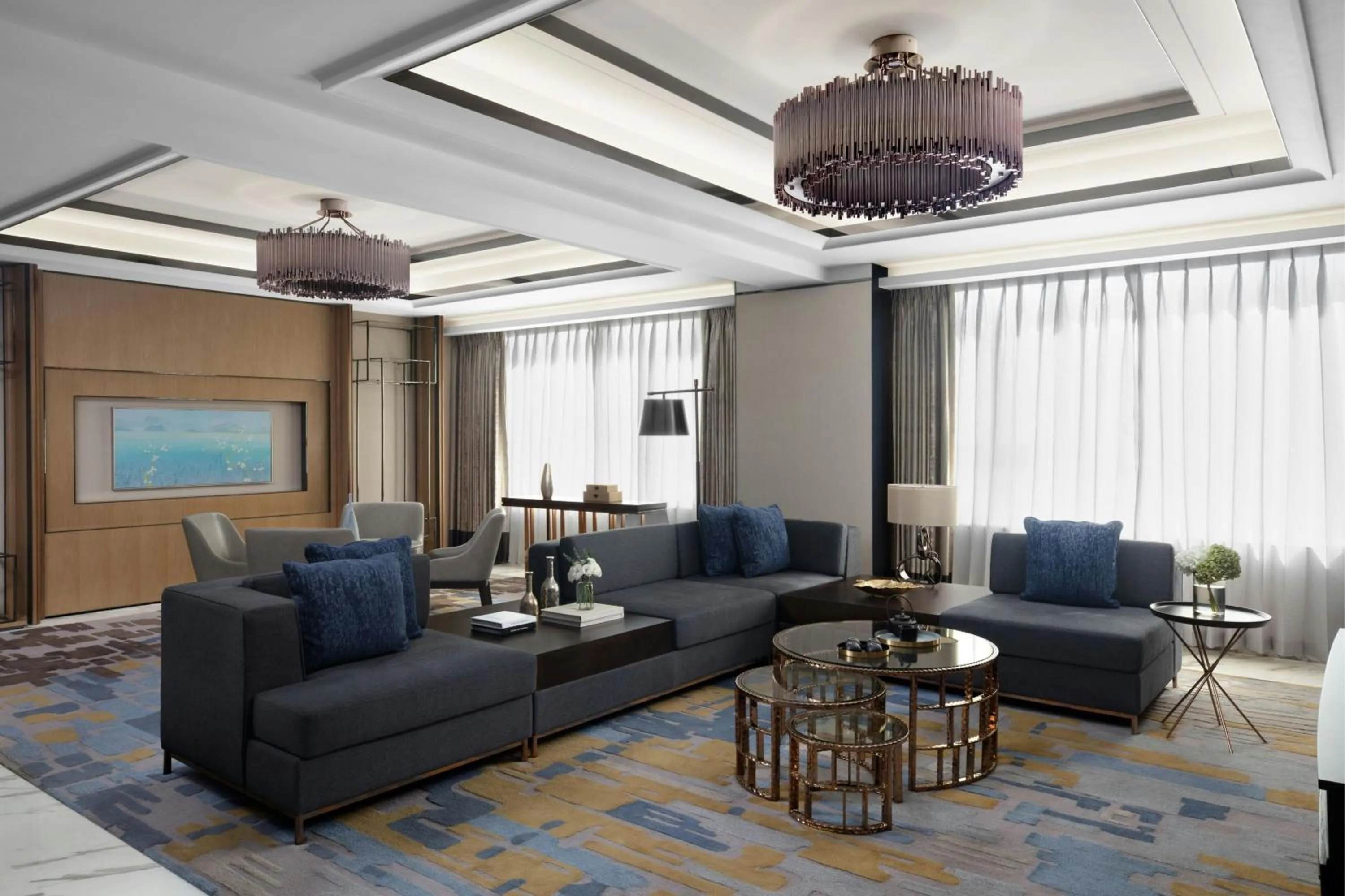 Photo of the whole room in Xiamen Marriott Hotel Haicang