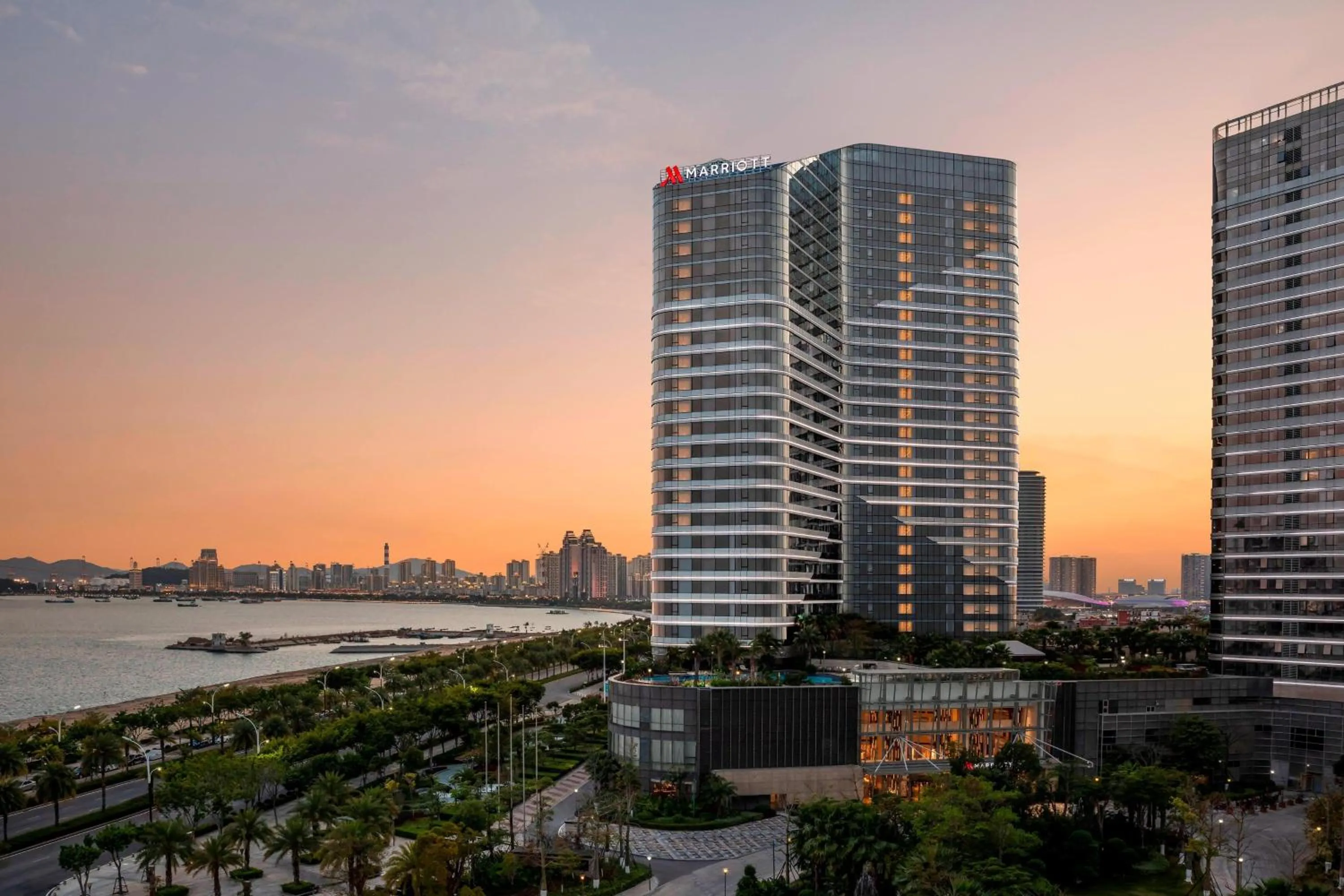 Property building in Xiamen Marriott Hotel Haicang