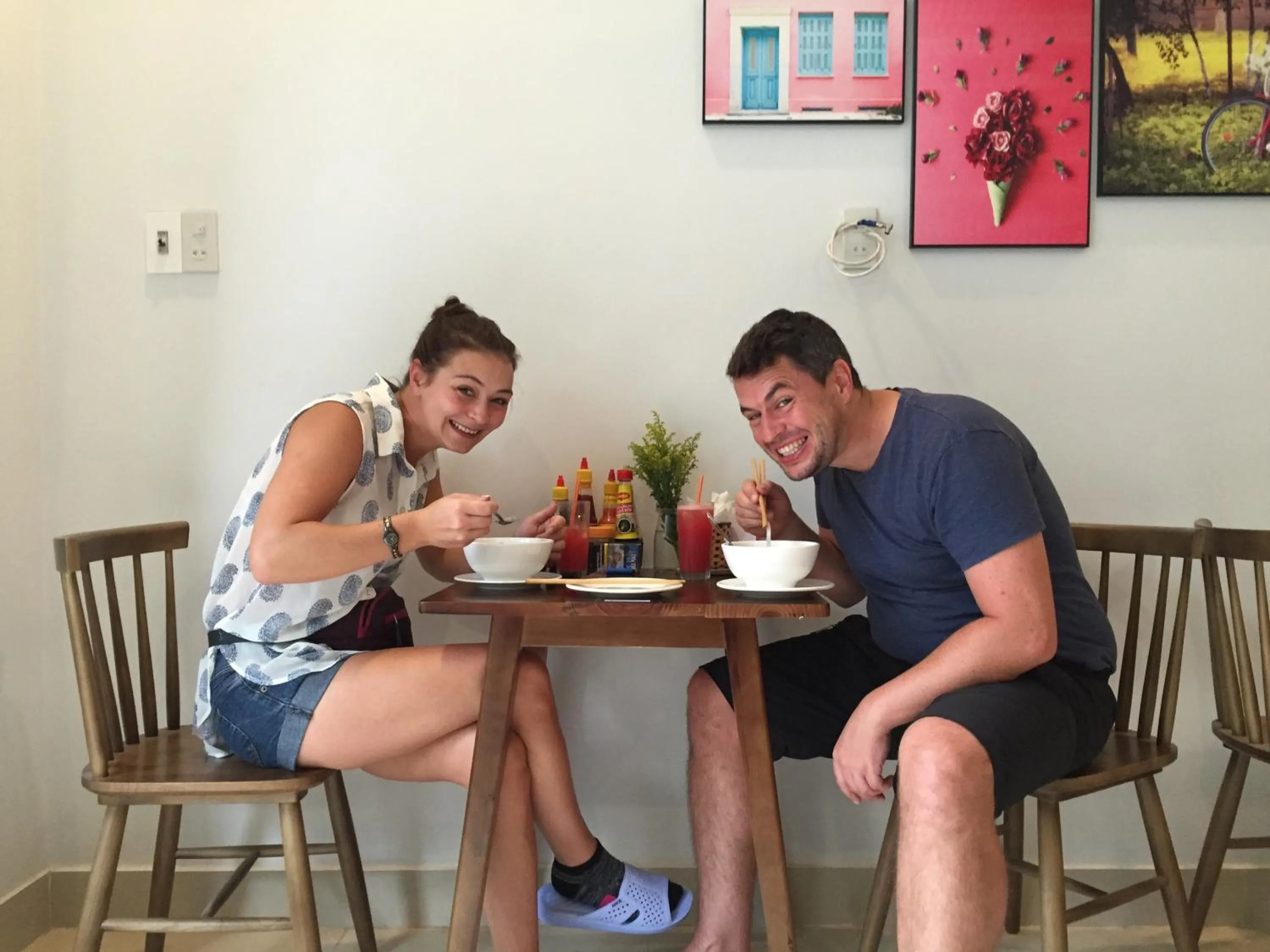 group of guests in candyinn