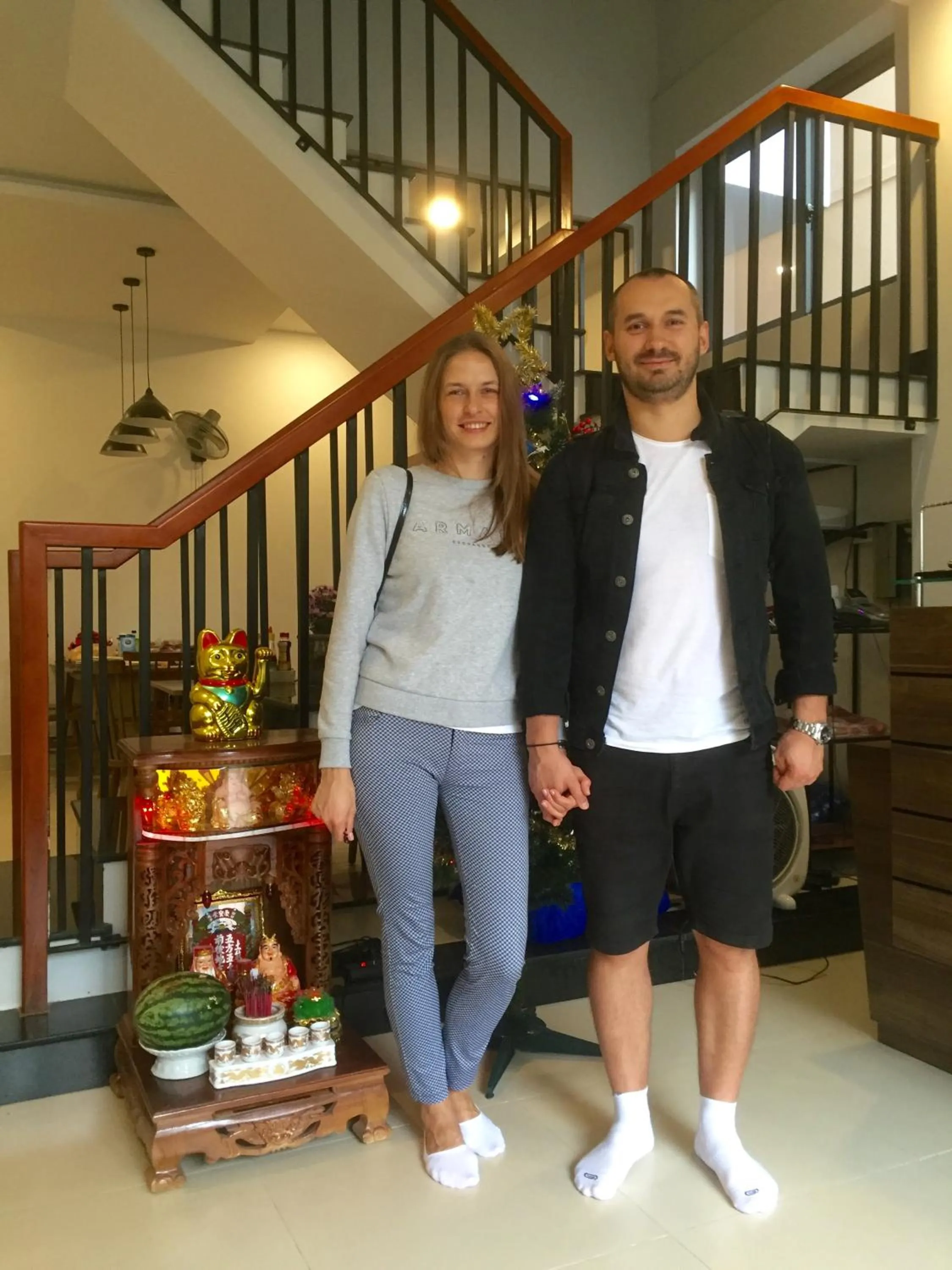 group of guests in candyinn