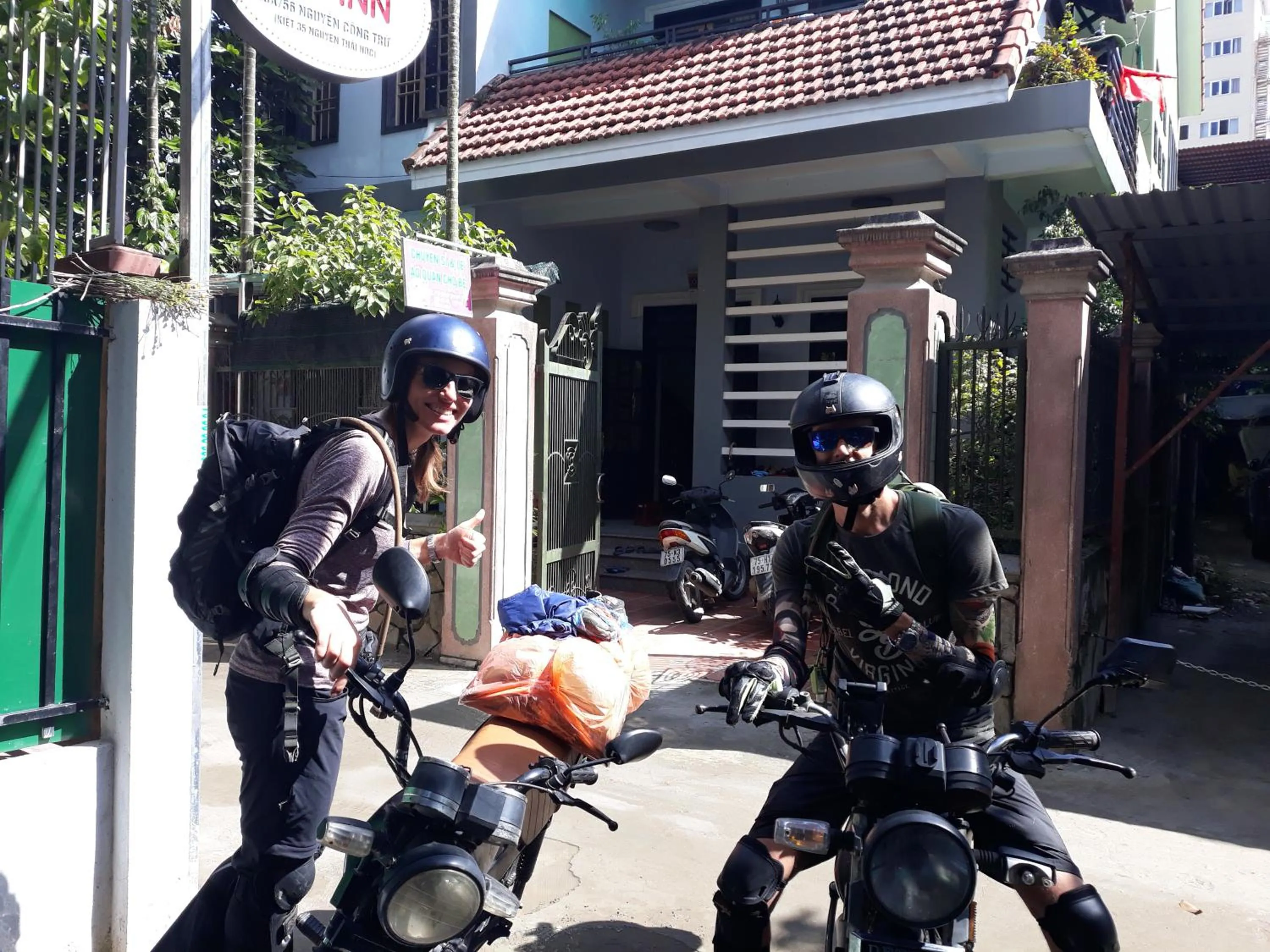 group of guests in candyinn