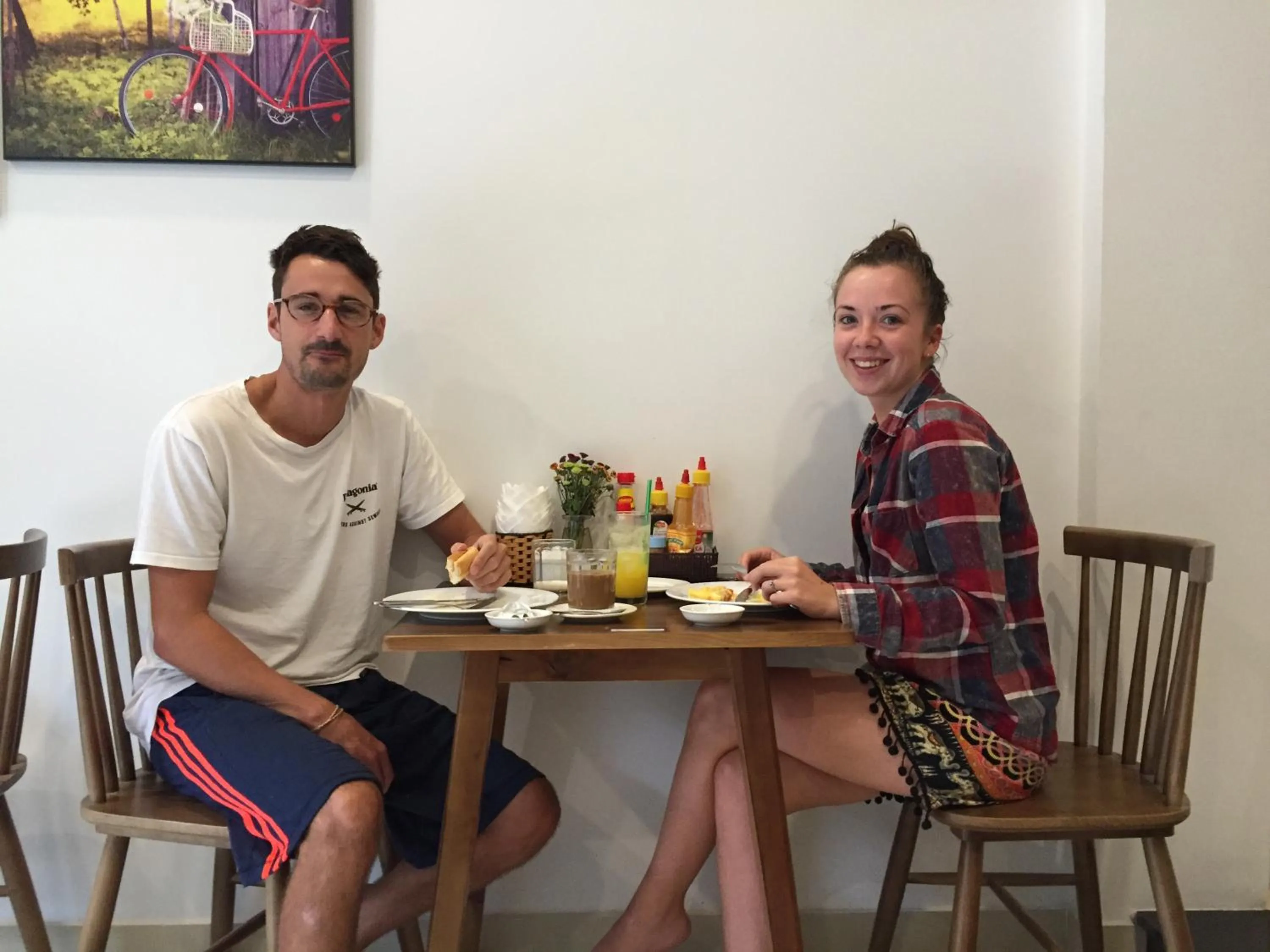 group of guests in candyinn