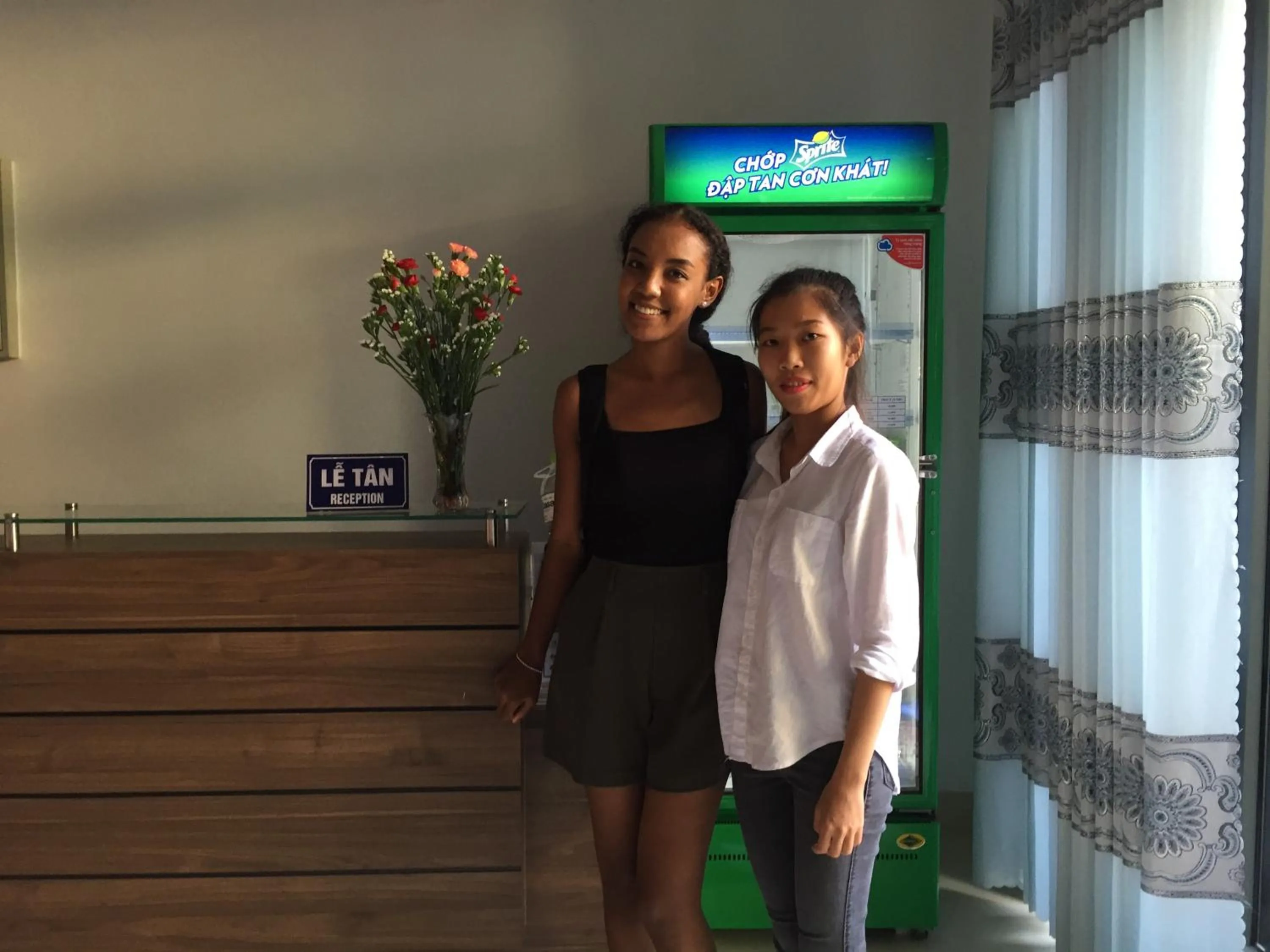 group of guests in candyinn