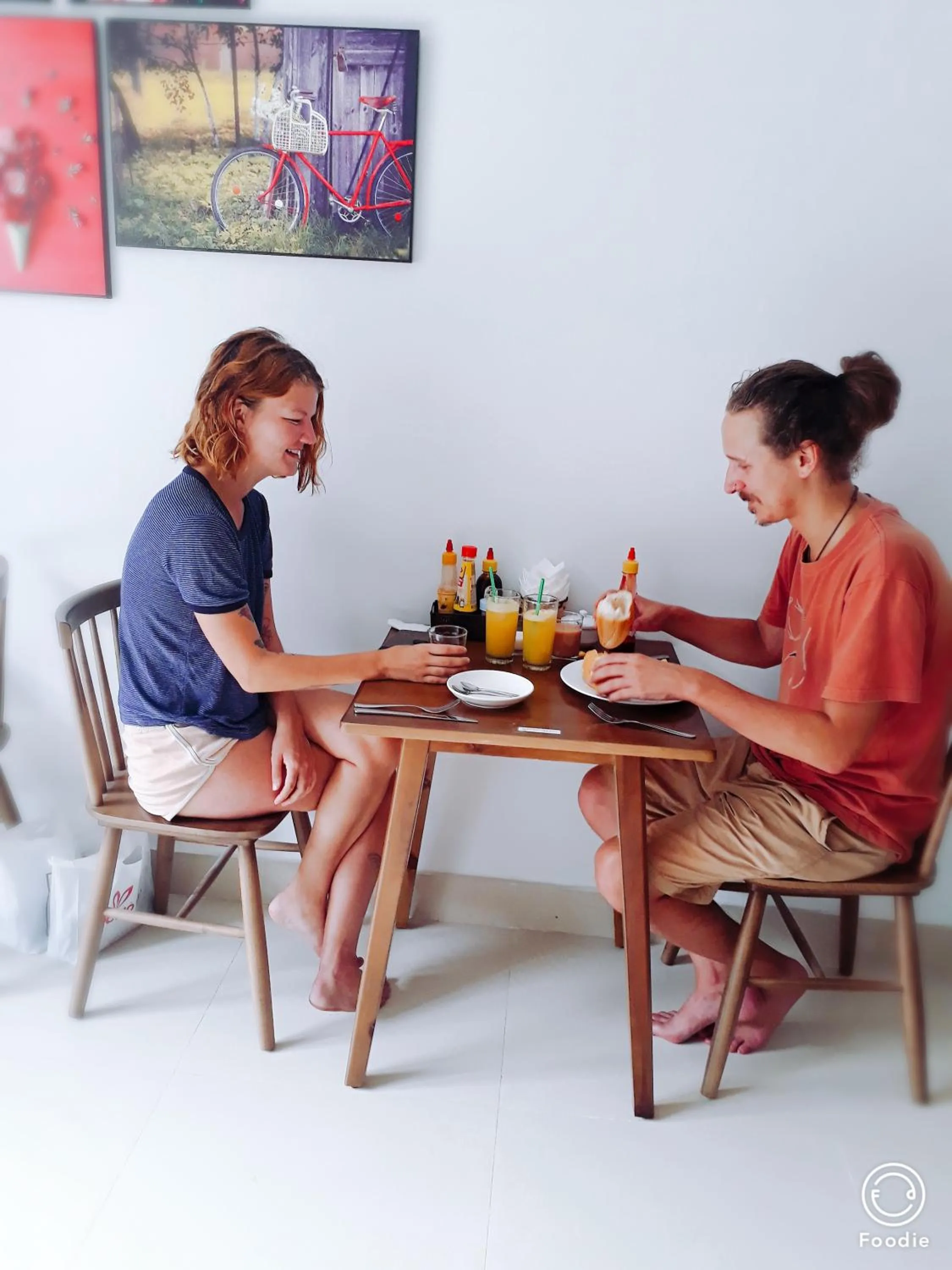 group of guests in candyinn