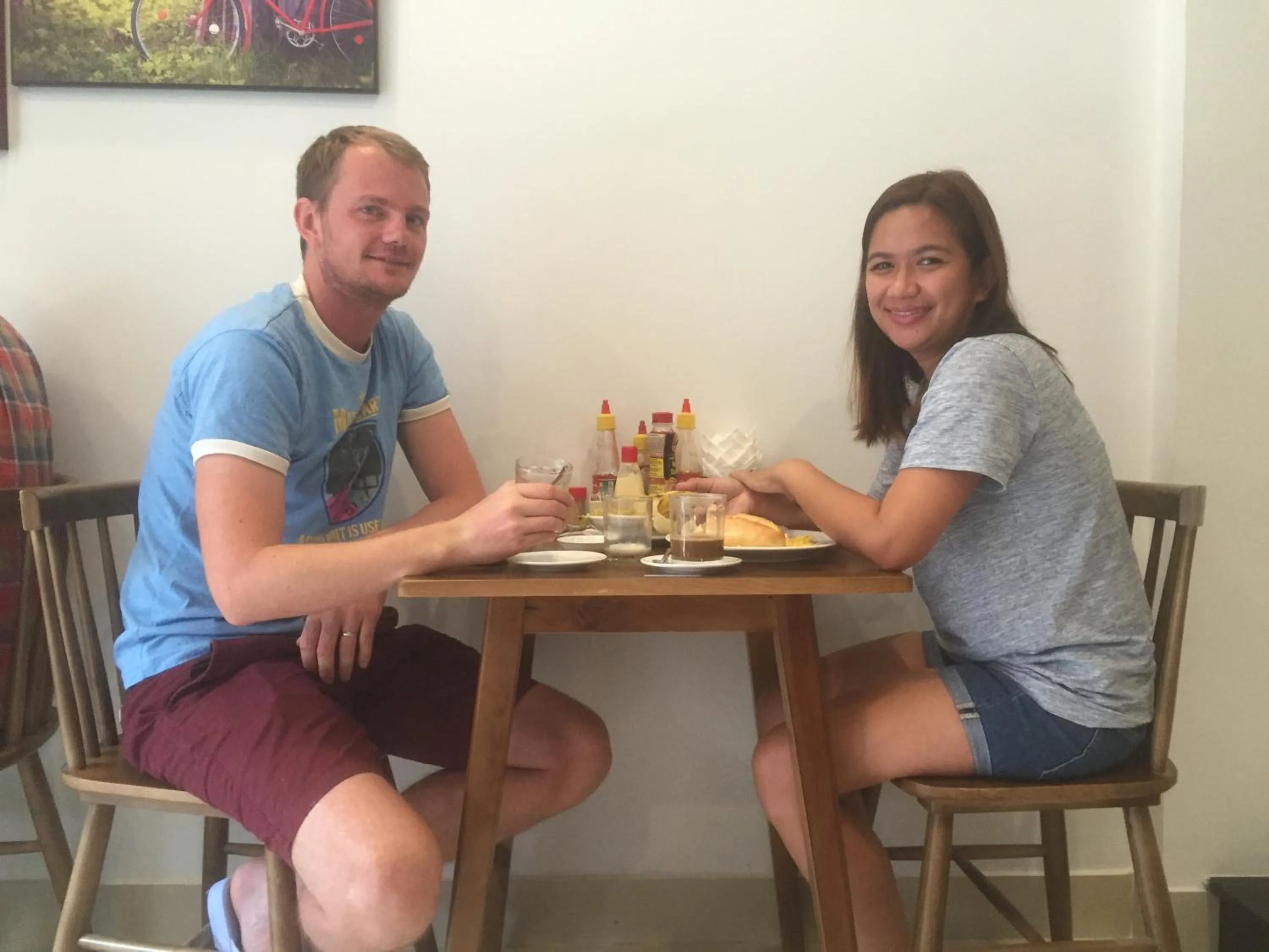 group of guests in candyinn