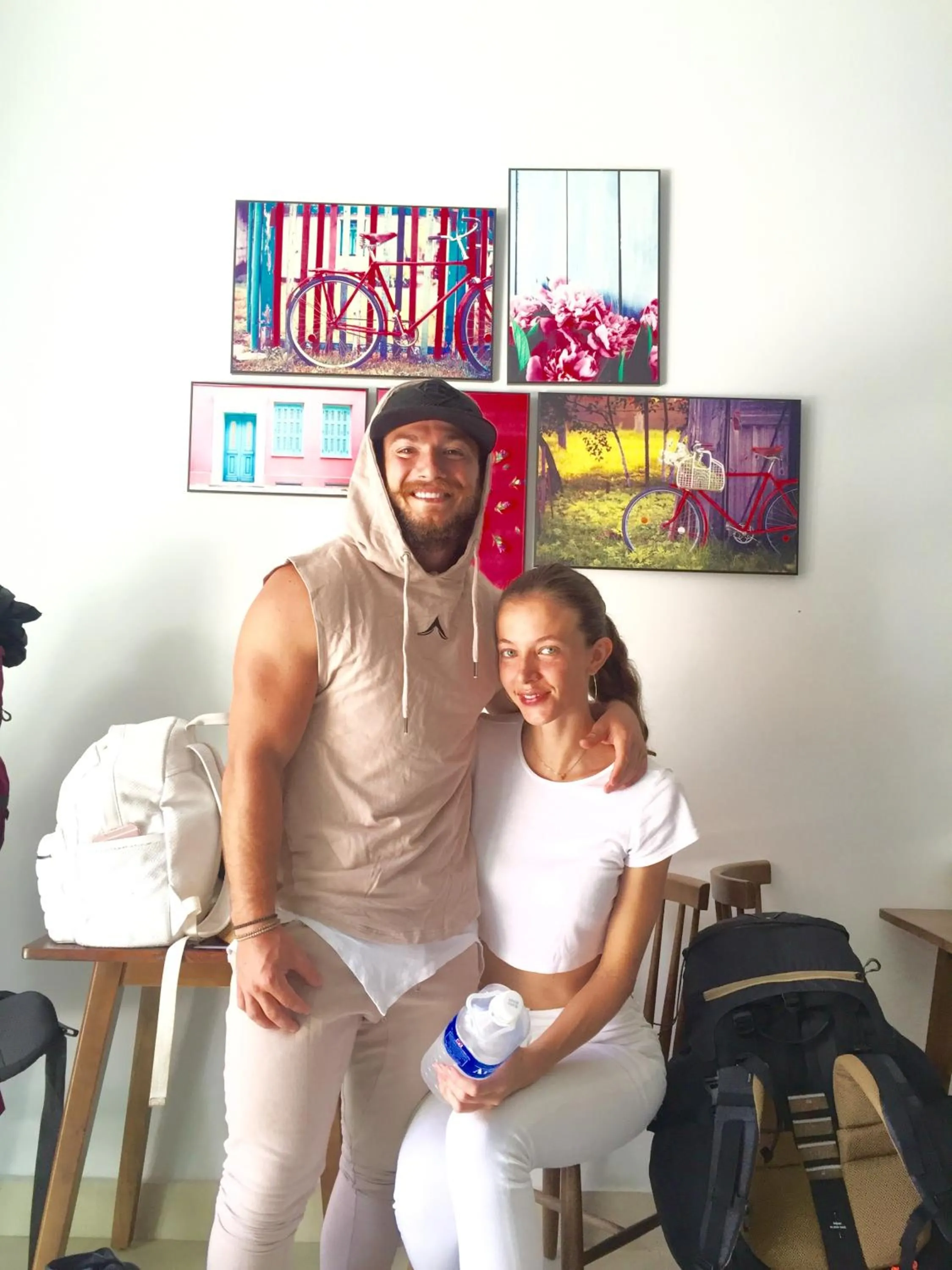 group of guests in candyinn