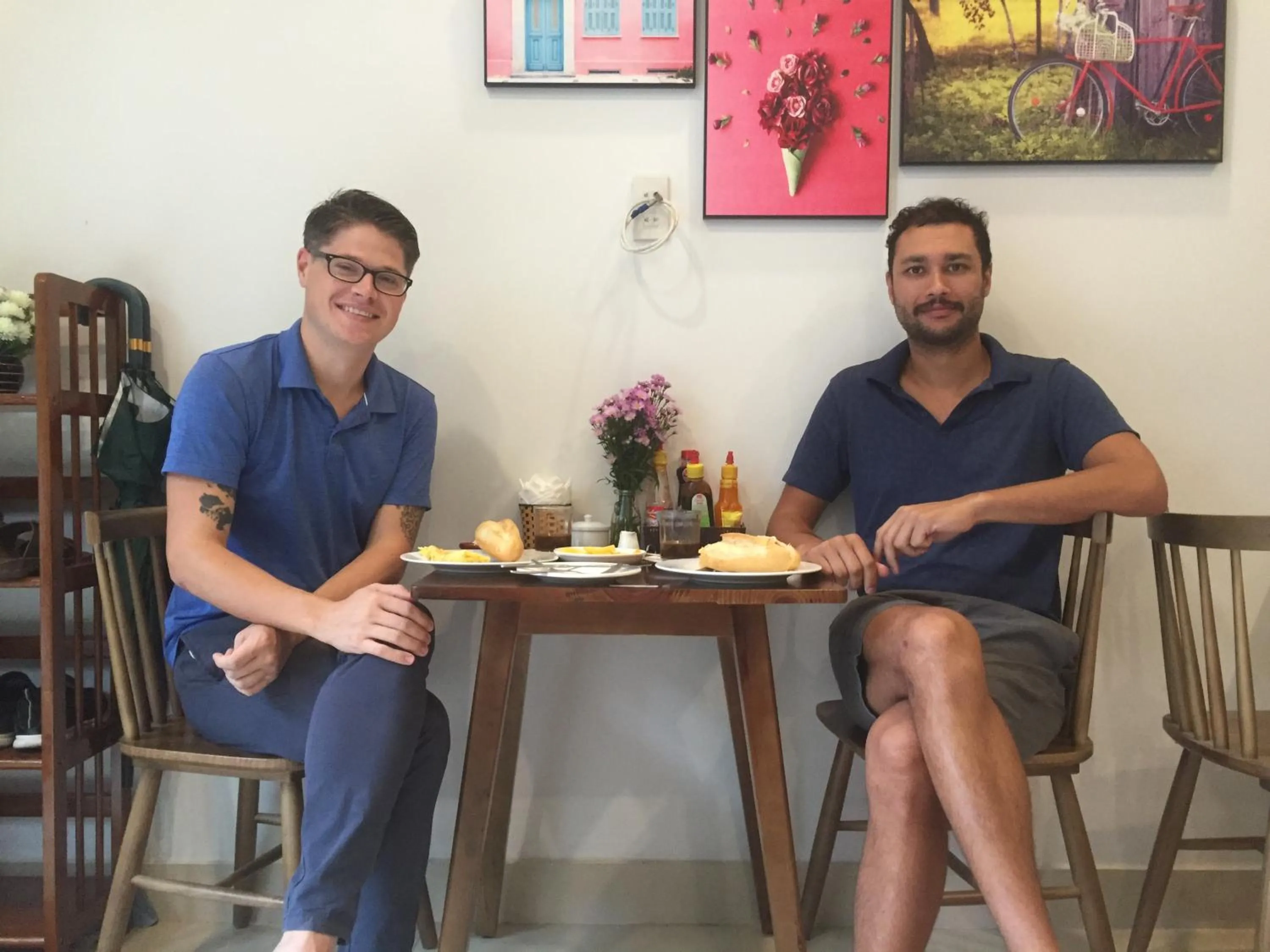 group of guests in candyinn