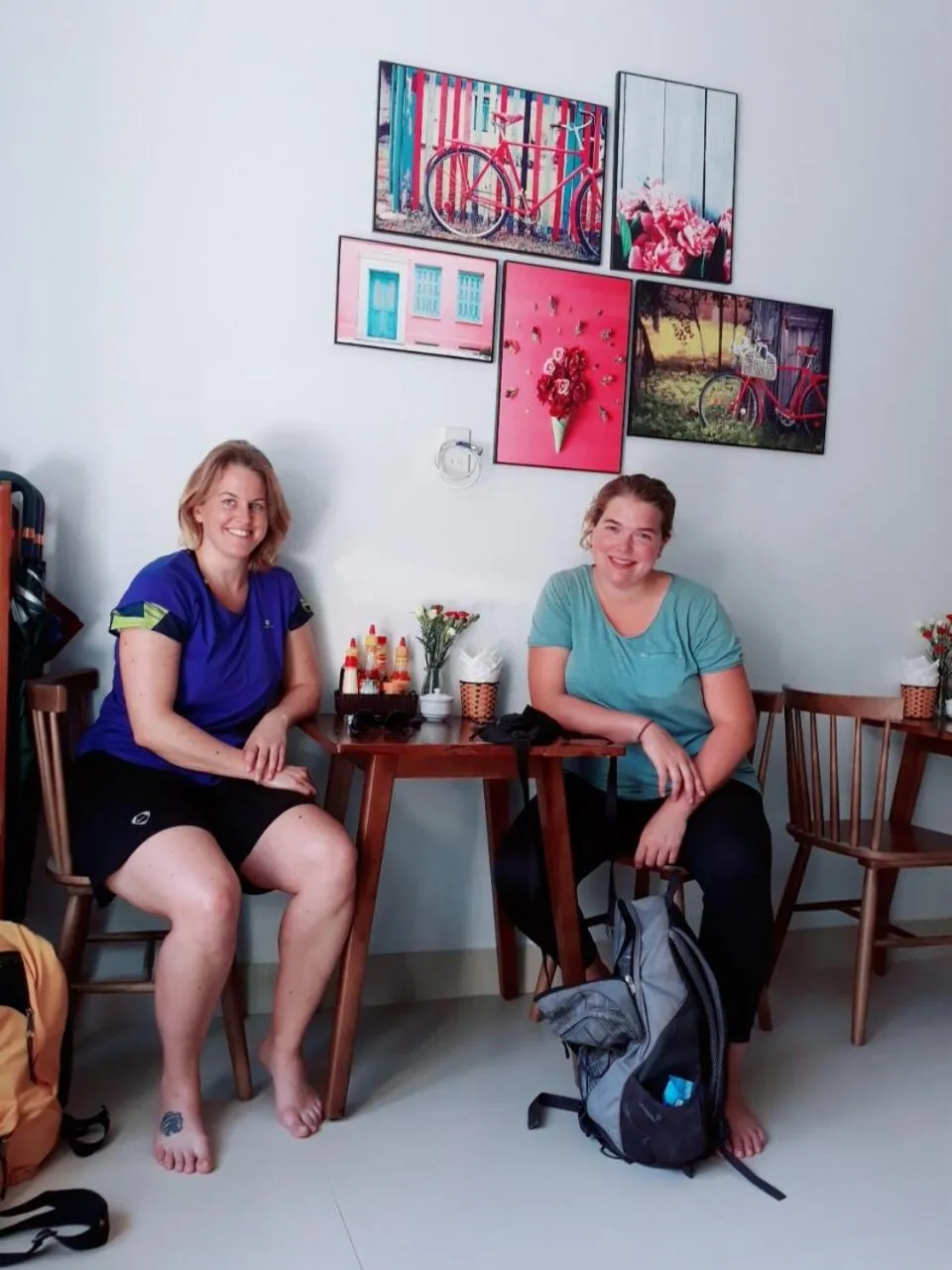 group of guests in candyinn