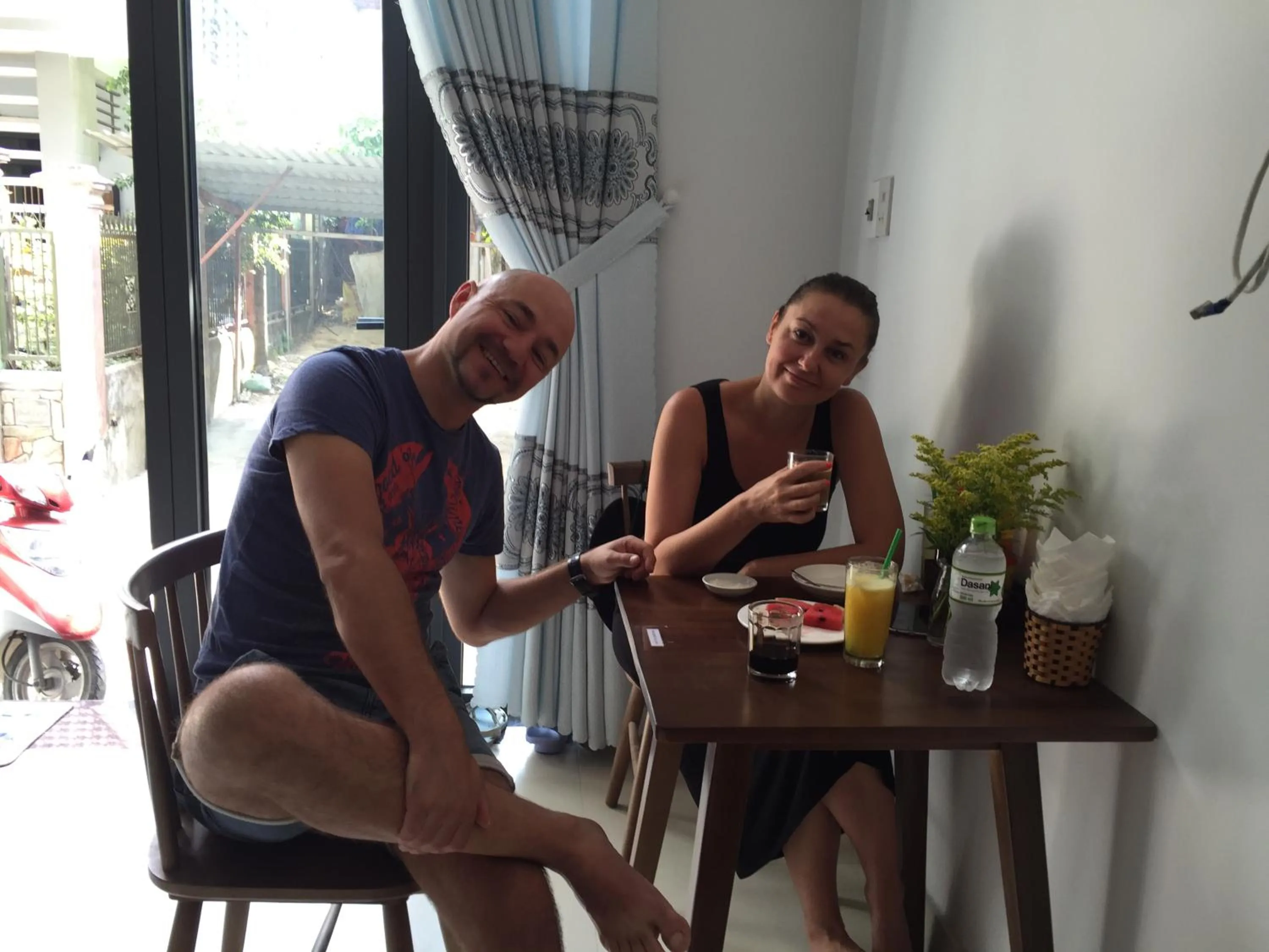 group of guests in candyinn