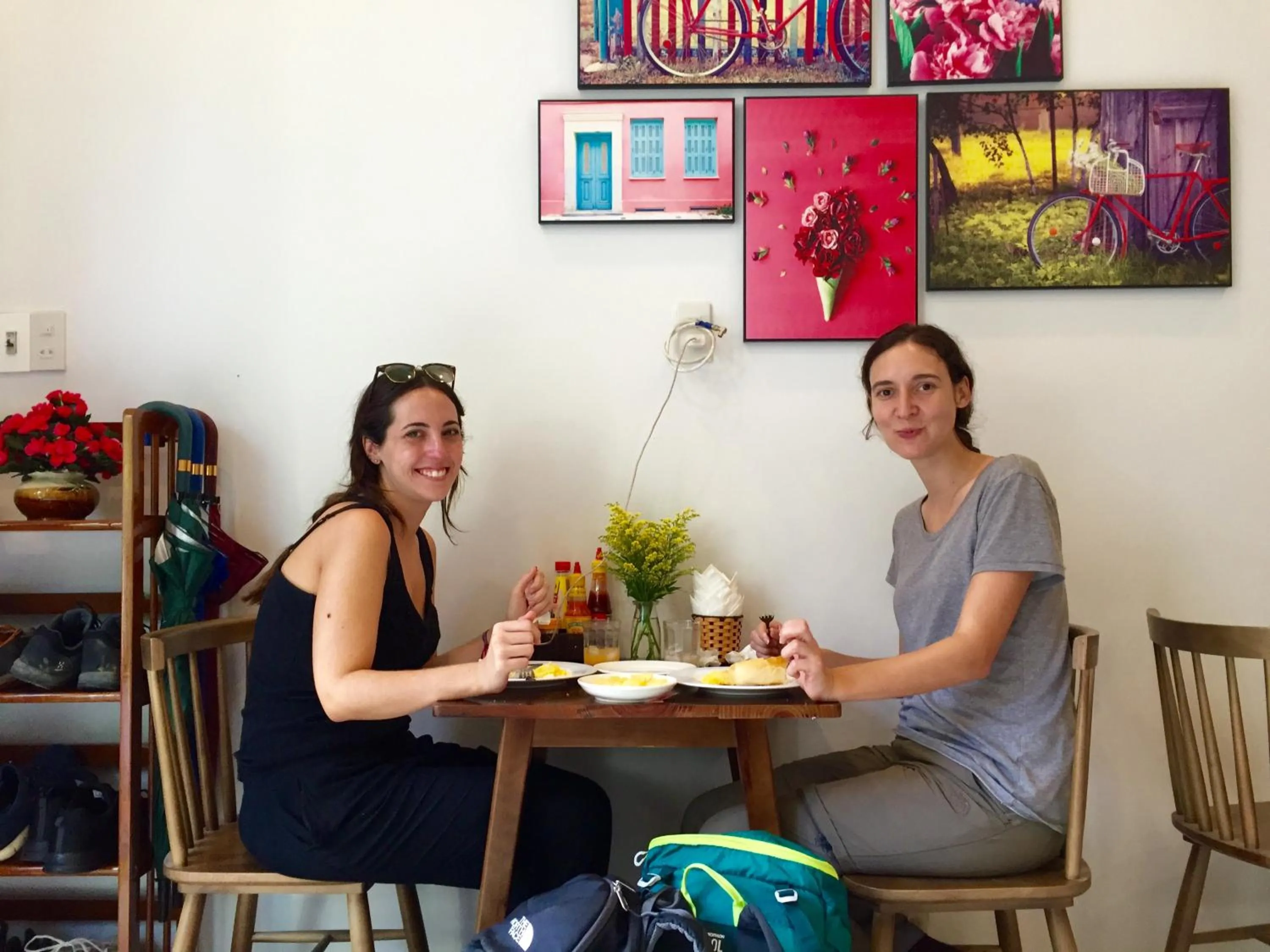 group of guests in candyinn