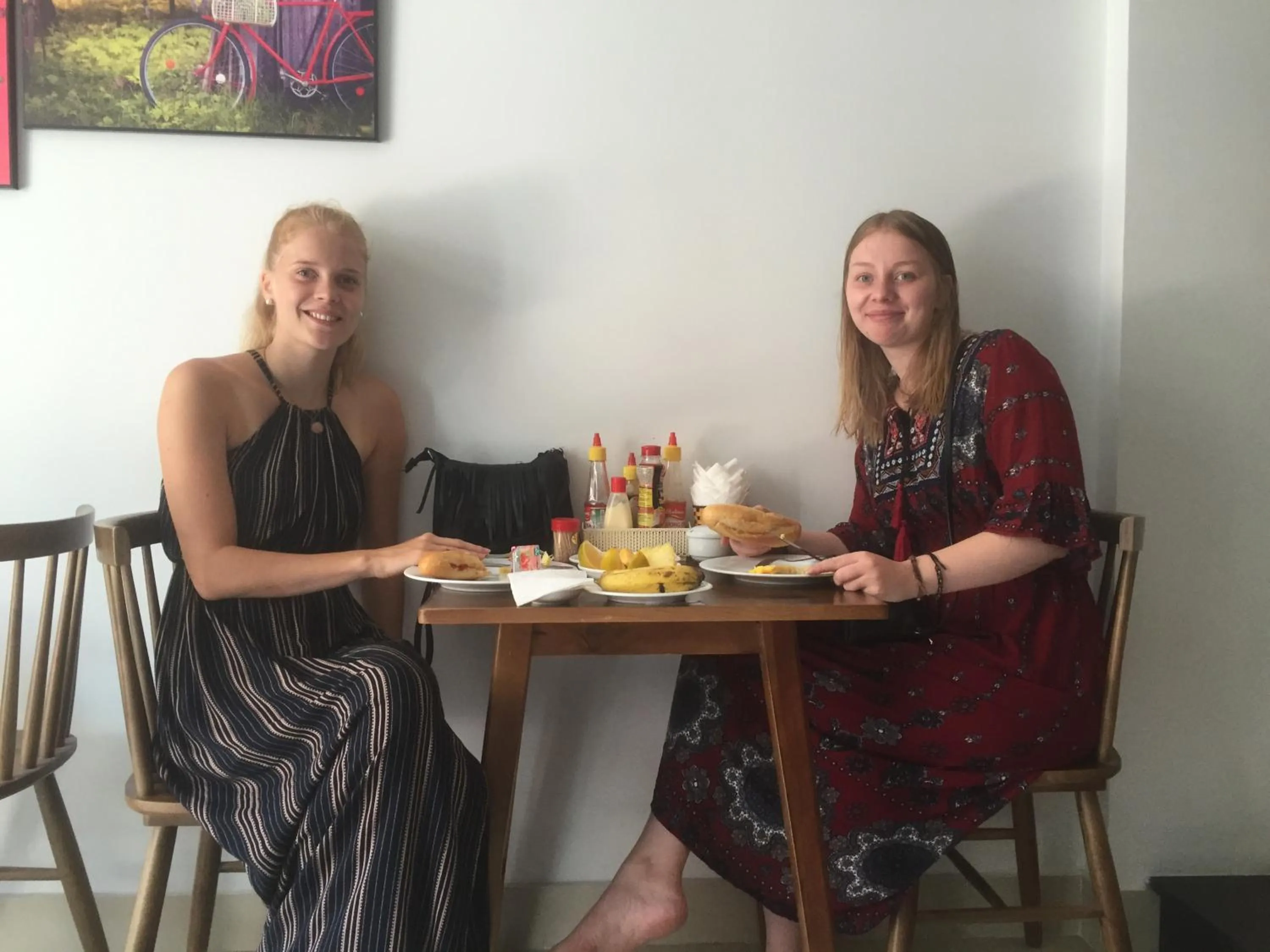 group of guests in candyinn