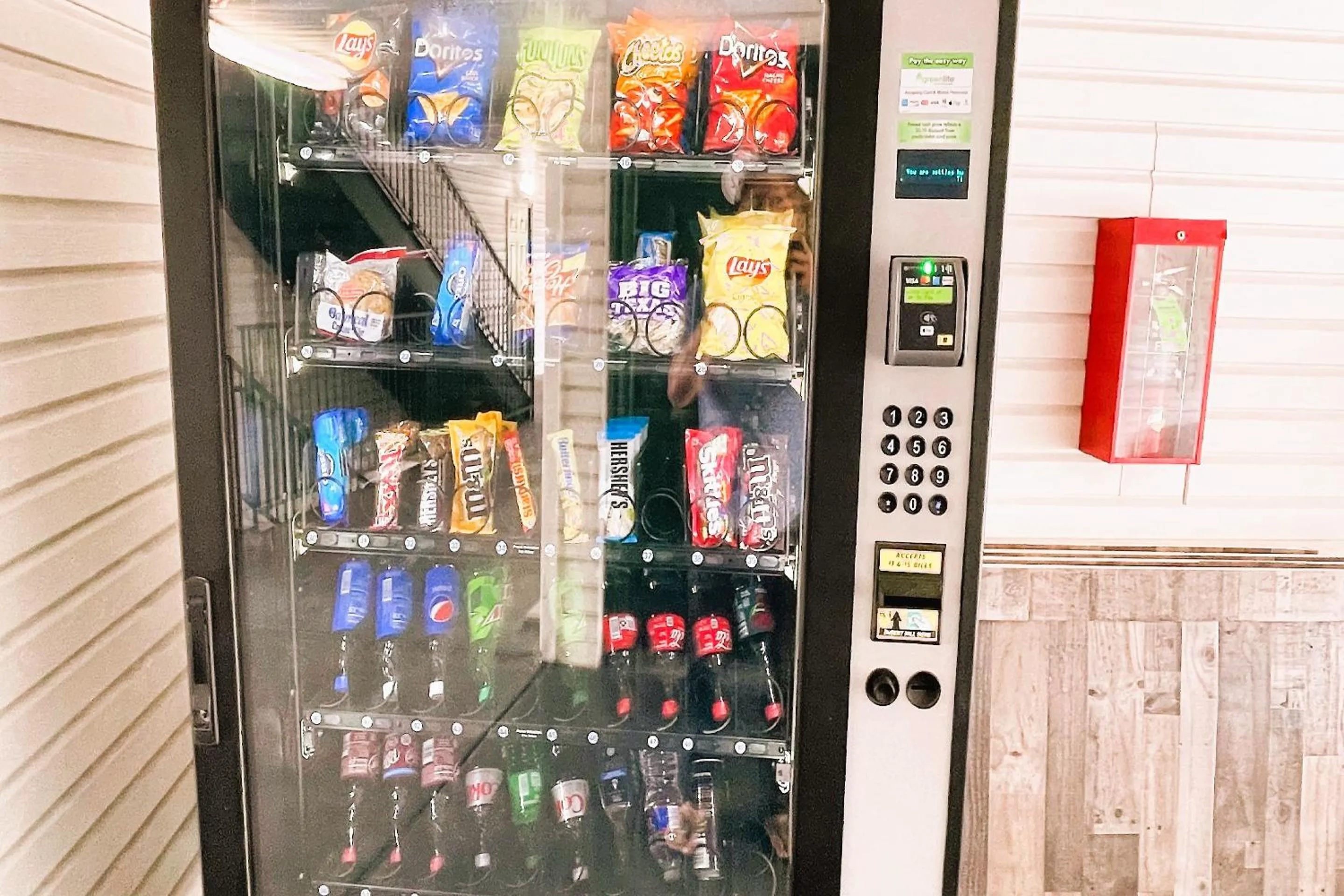 vending machine in Evergreen Inn