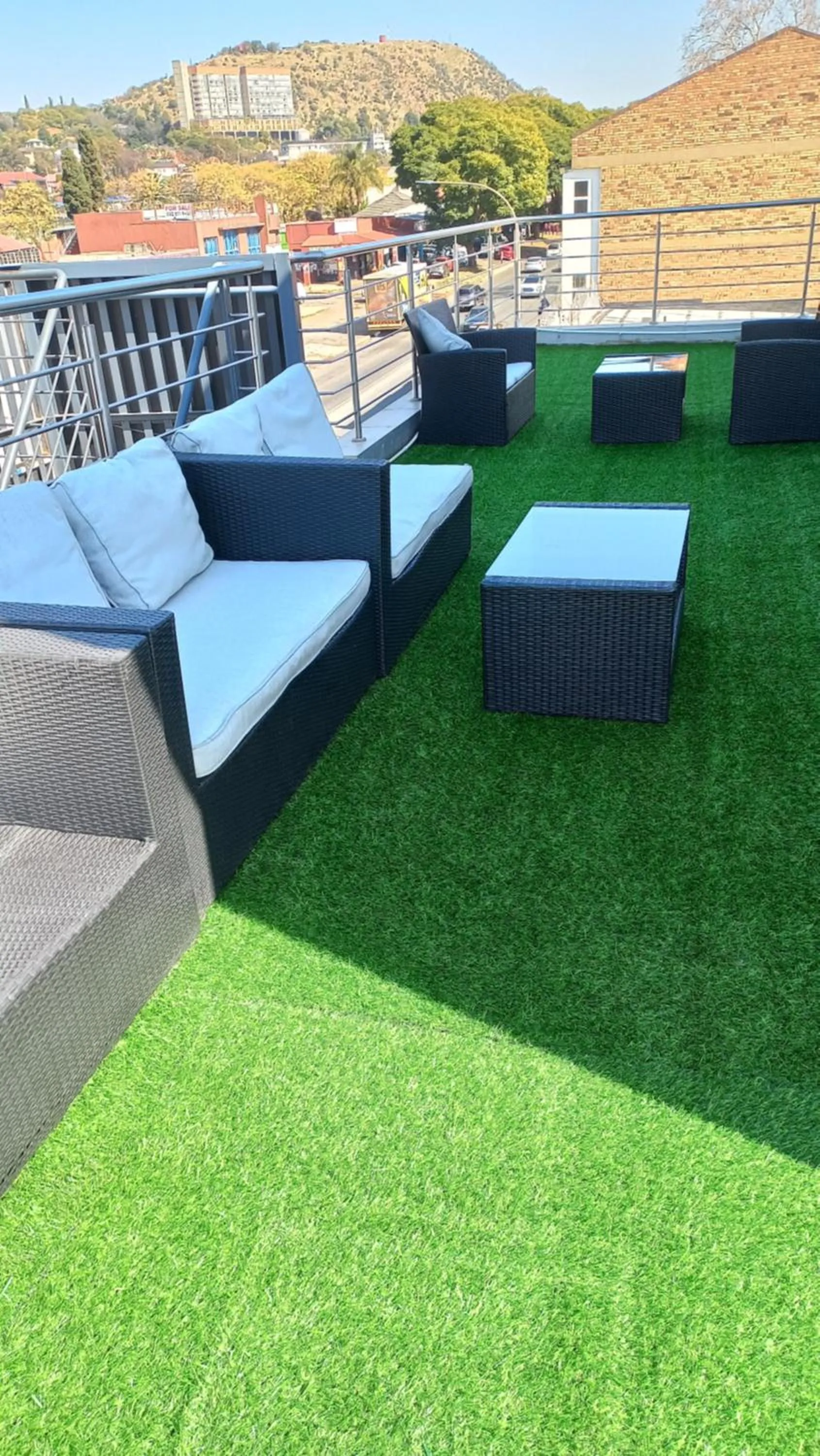 sunbed in Garden Top Hotel