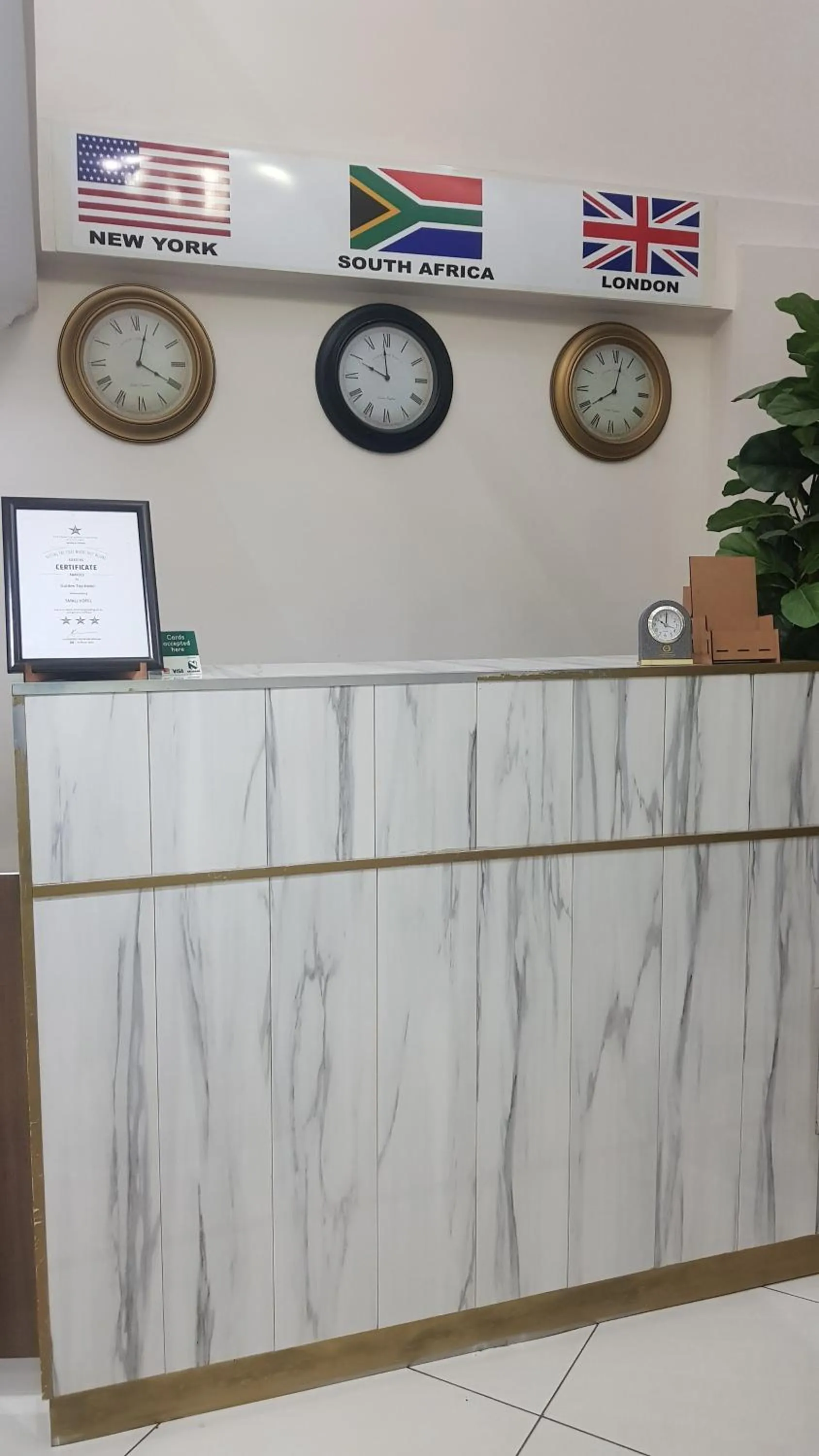 Lobby or reception in Garden Top Hotel