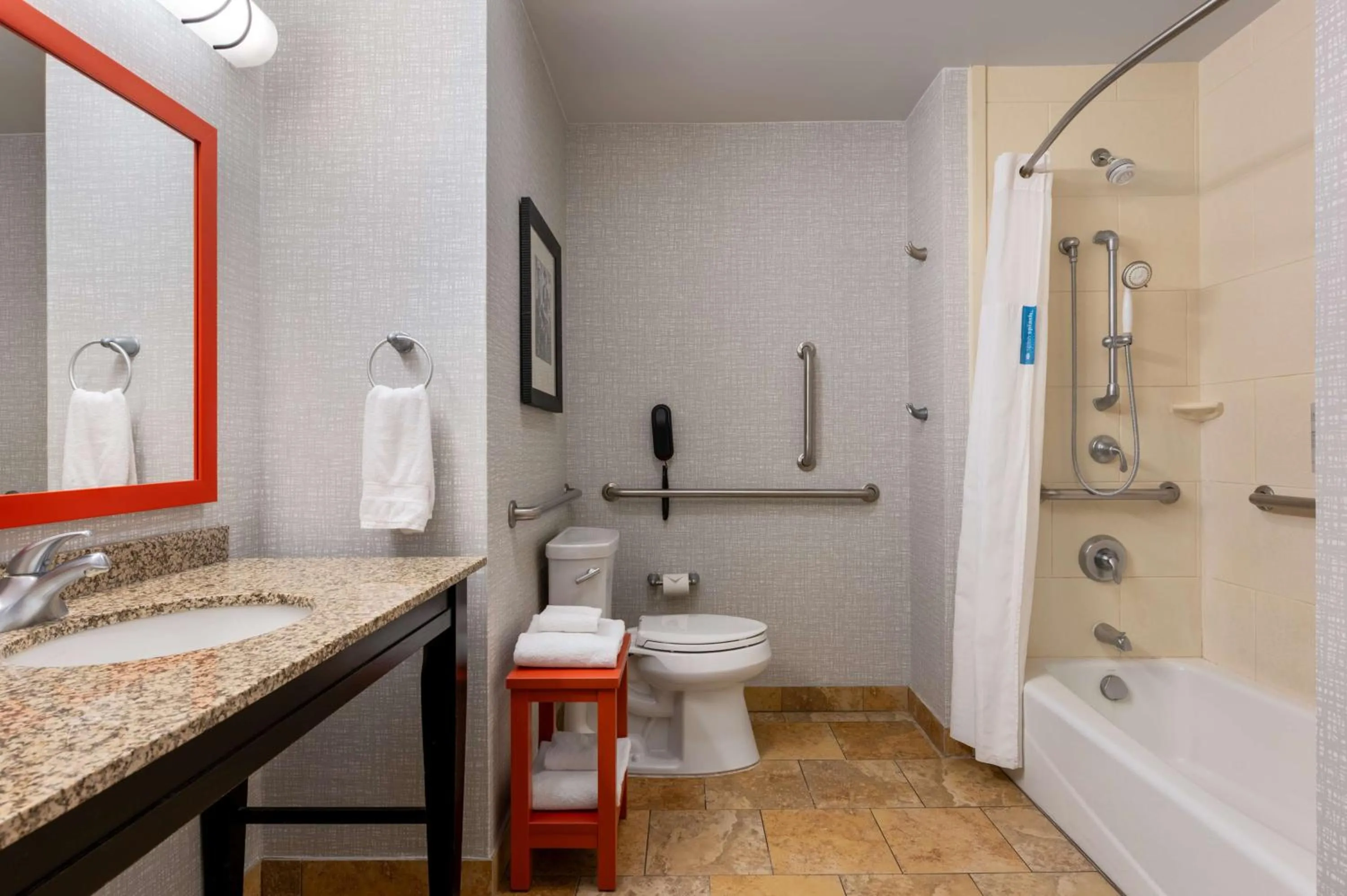 Bathroom in Hampton Inn & Suites Dodge City Boot Hill Casino