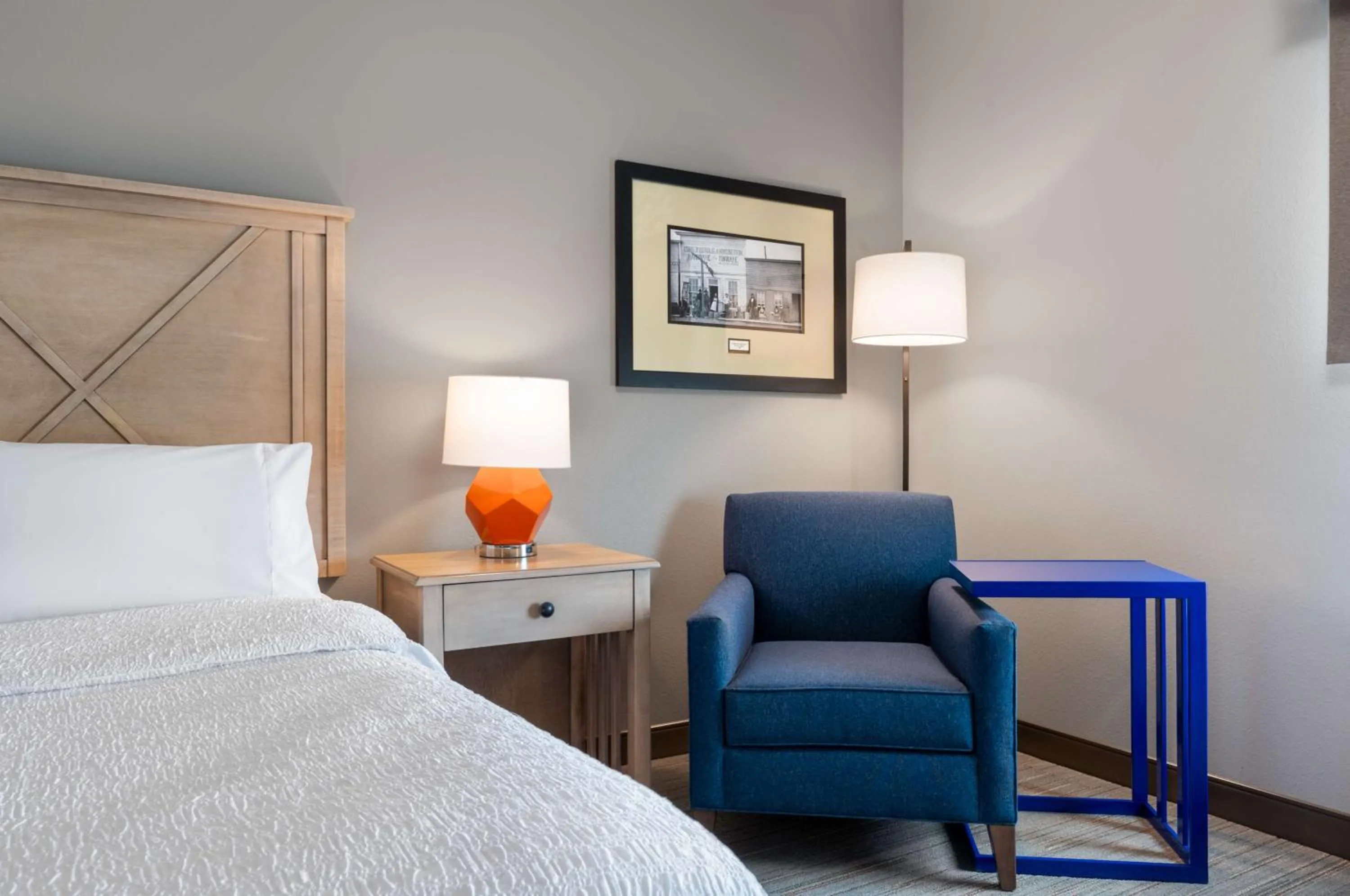 Bed in Hampton Inn & Suites Dodge City Boot Hill Casino