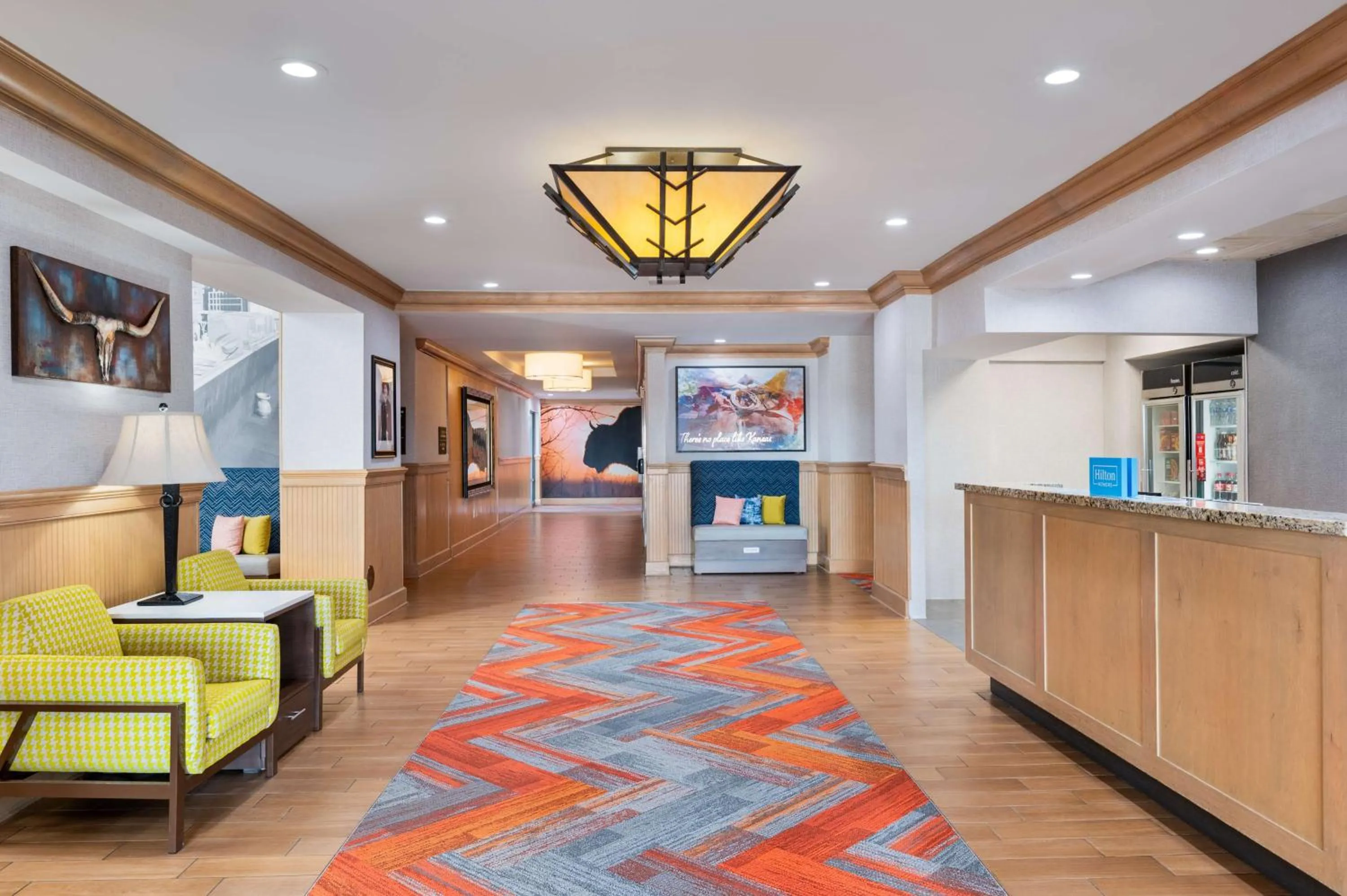 Lobby or reception in Hampton Inn & Suites Dodge City Boot Hill Casino