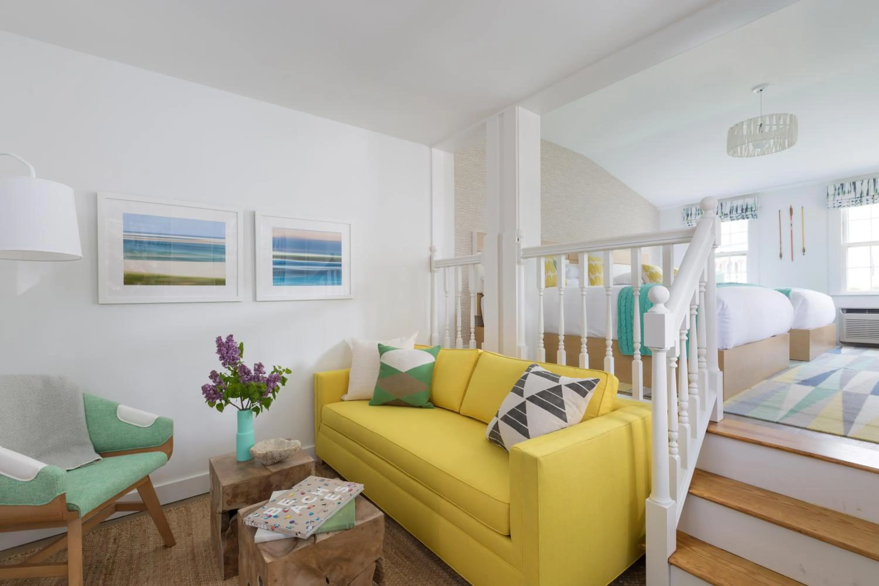 Living room, Bed in Summercamp