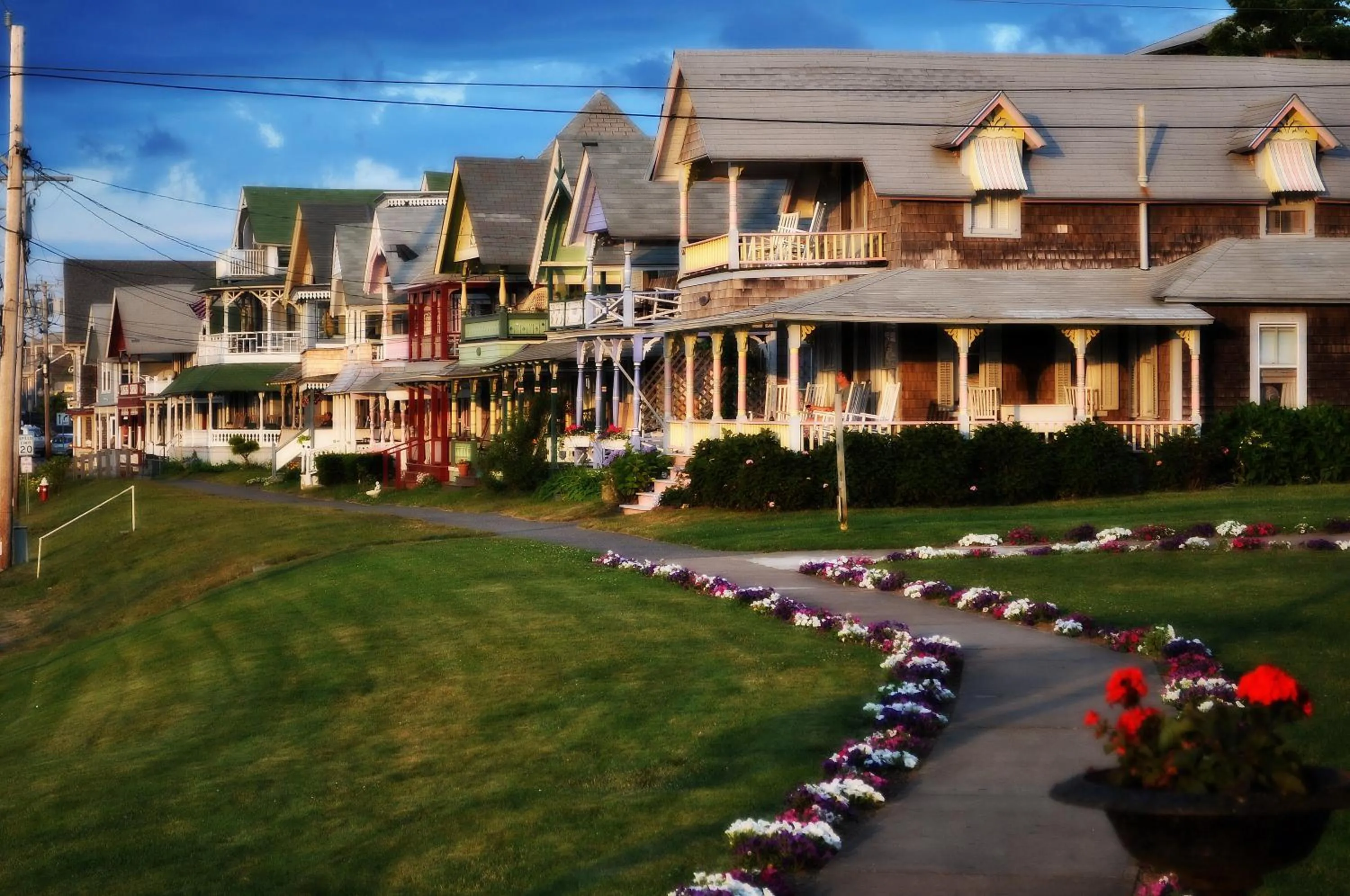 Neighbourhood in Summercamp