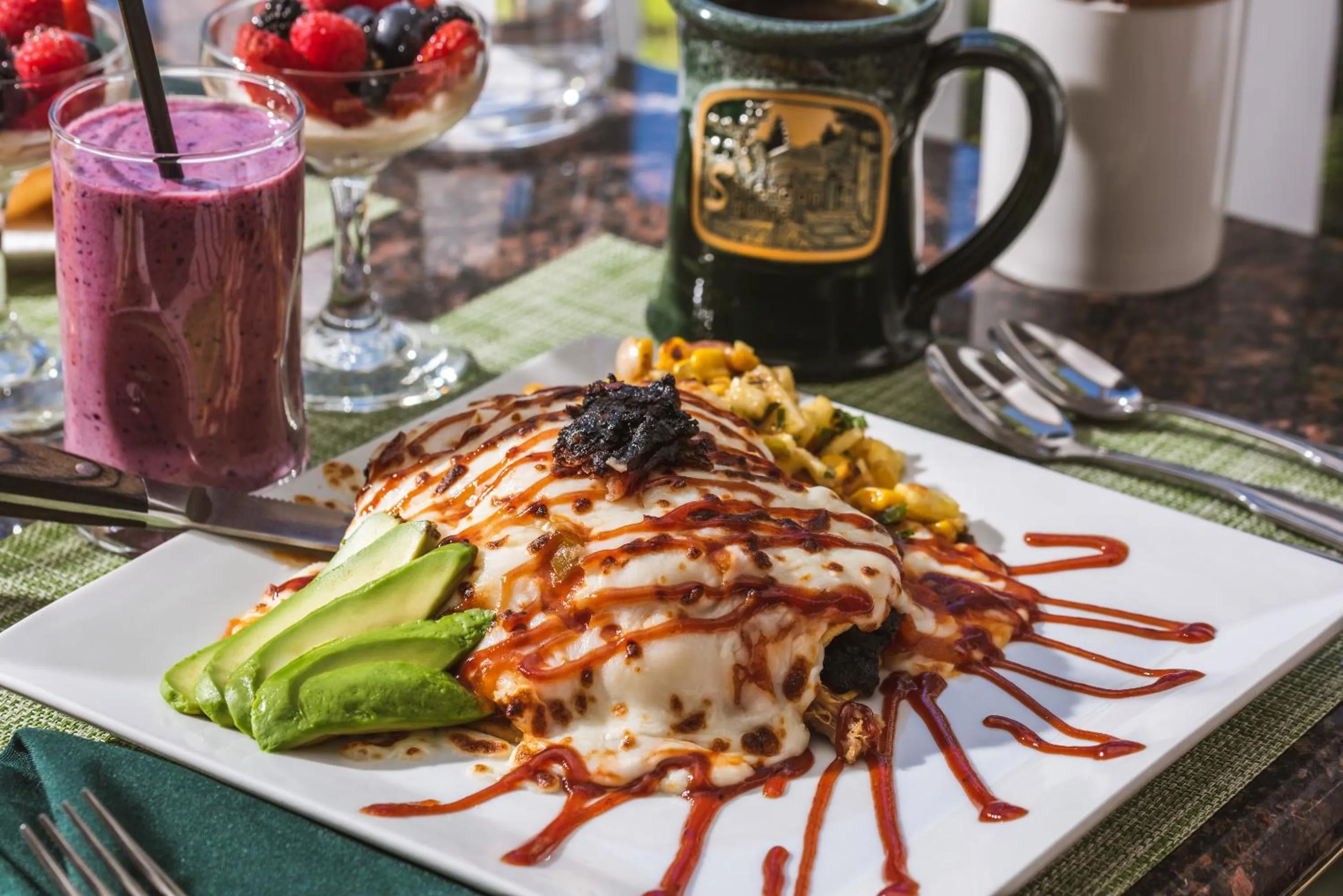 Food and drinks in Sheridan House Inn- Adult Only Accommodation