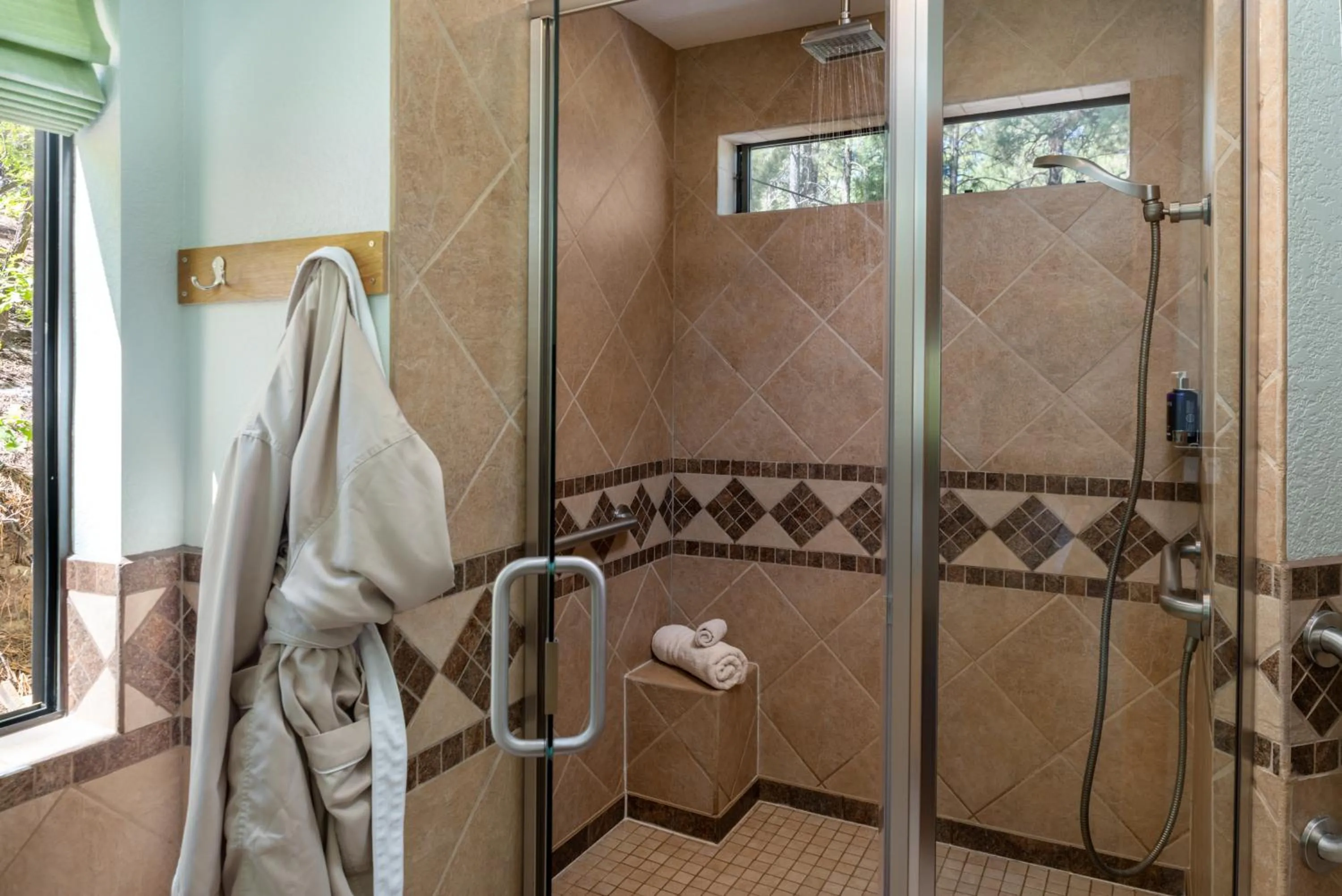 Shower in Sheridan House Inn- Adult Only Accommodation