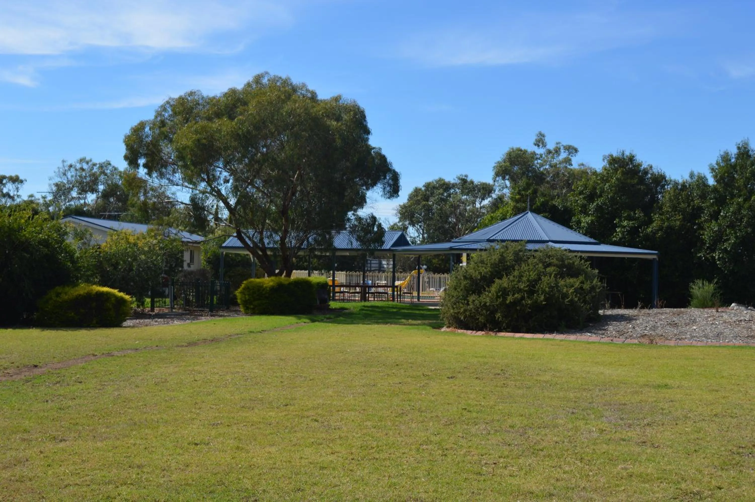 BBQ facilities, Property Building in Woodbyne Resort