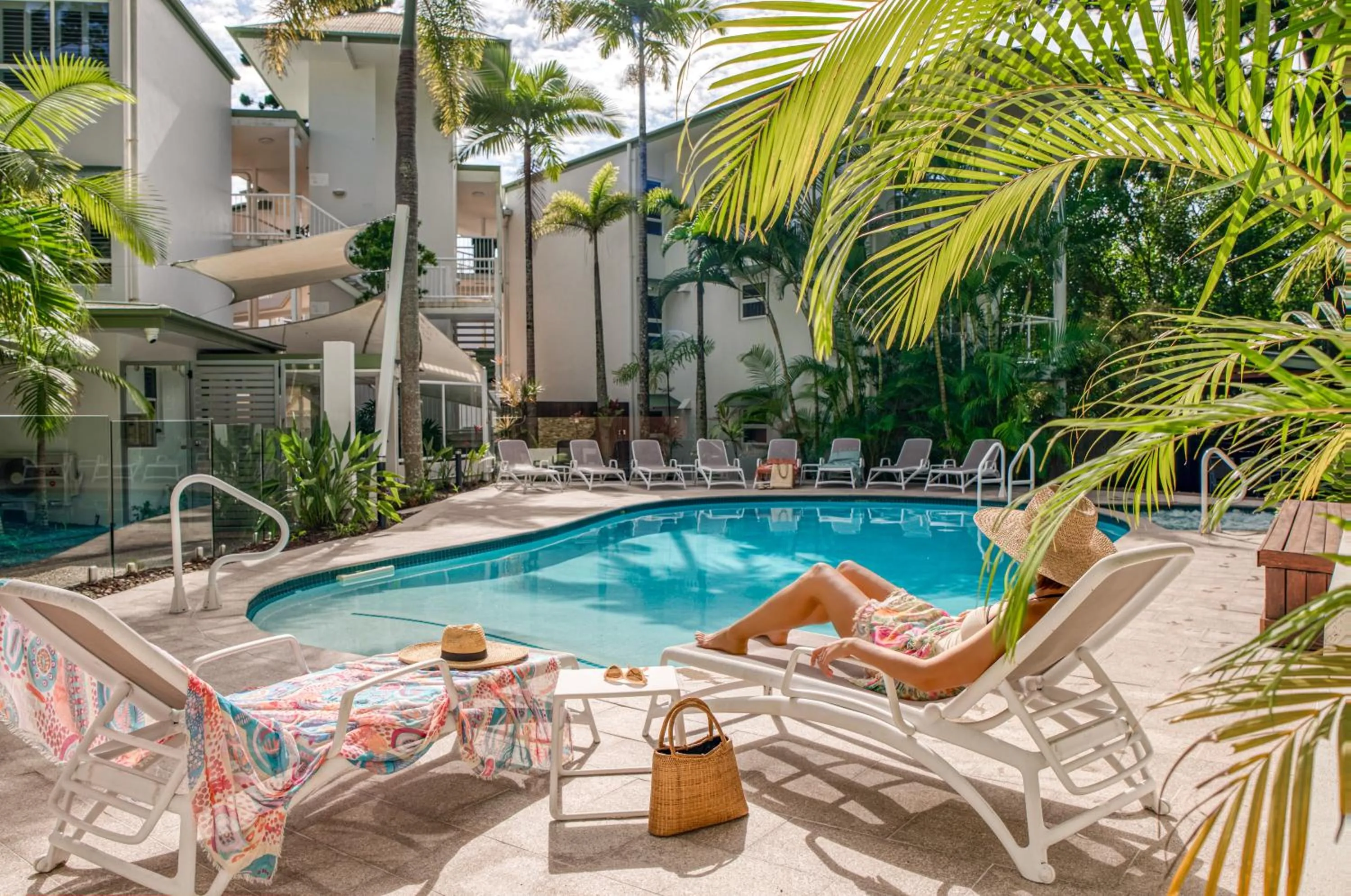 Swimming pool in The Lookout Resort Noosa