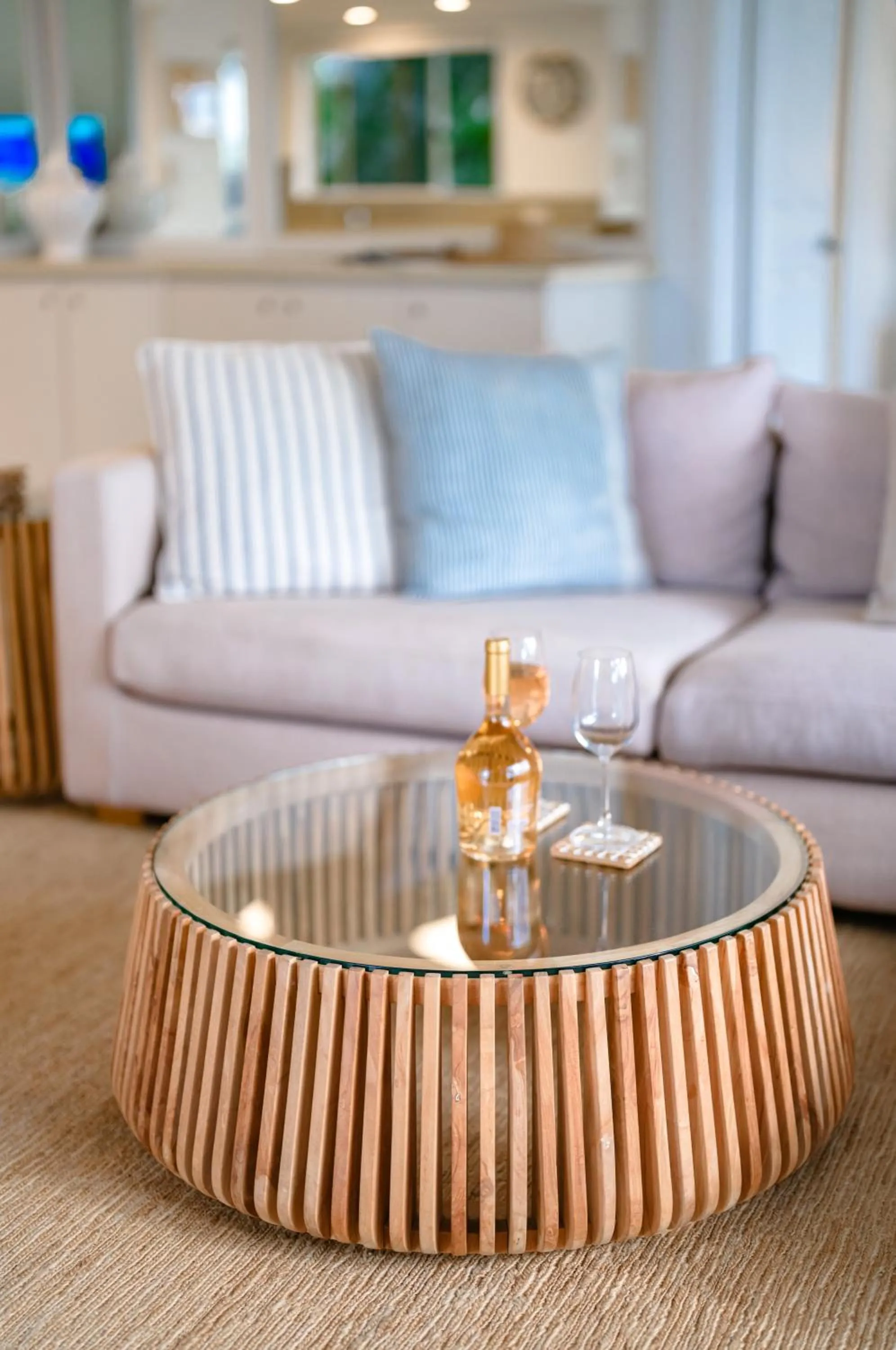 Living room in The Lookout Resort Noosa