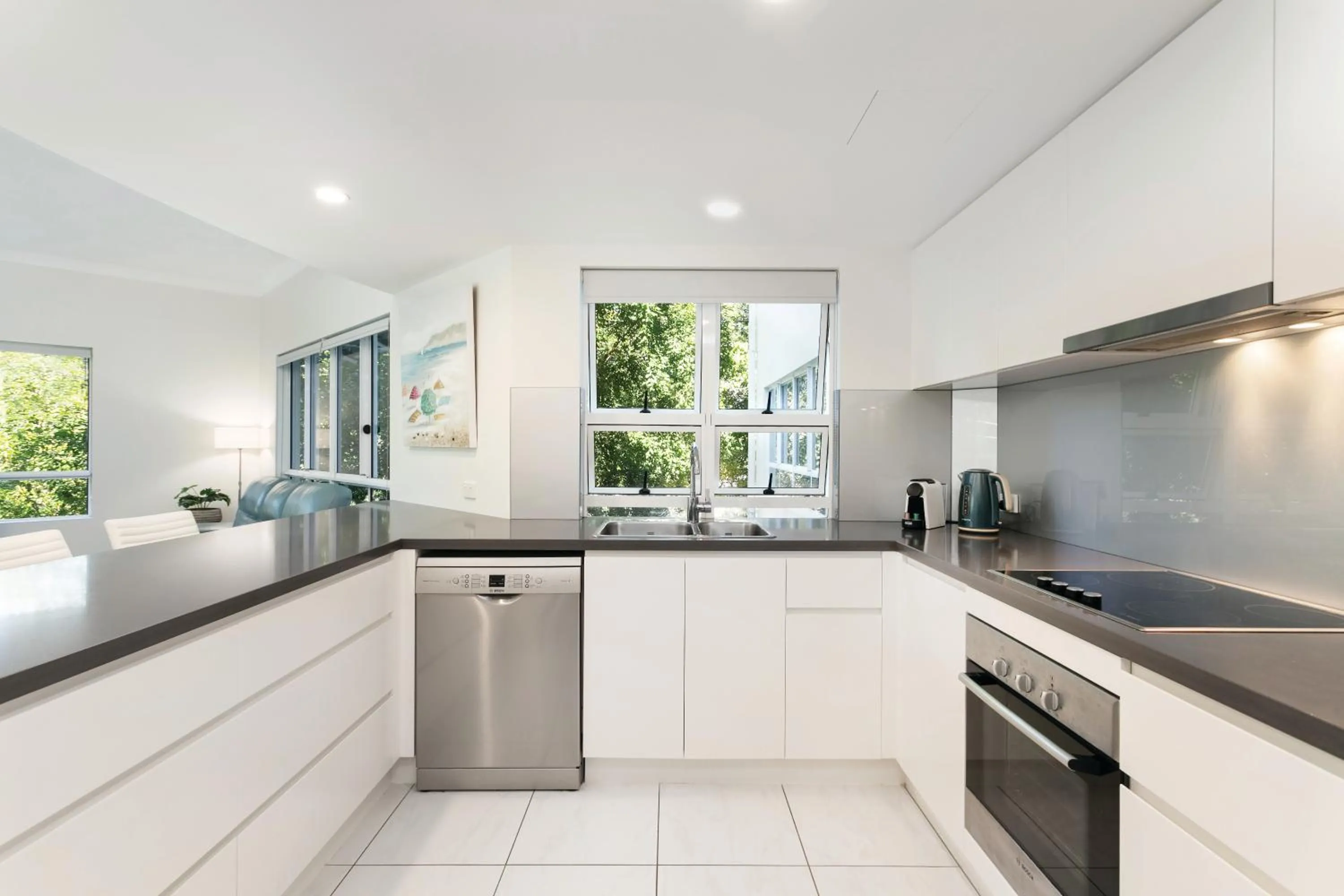 Kitchen or kitchenette in The Lookout Resort Noosa