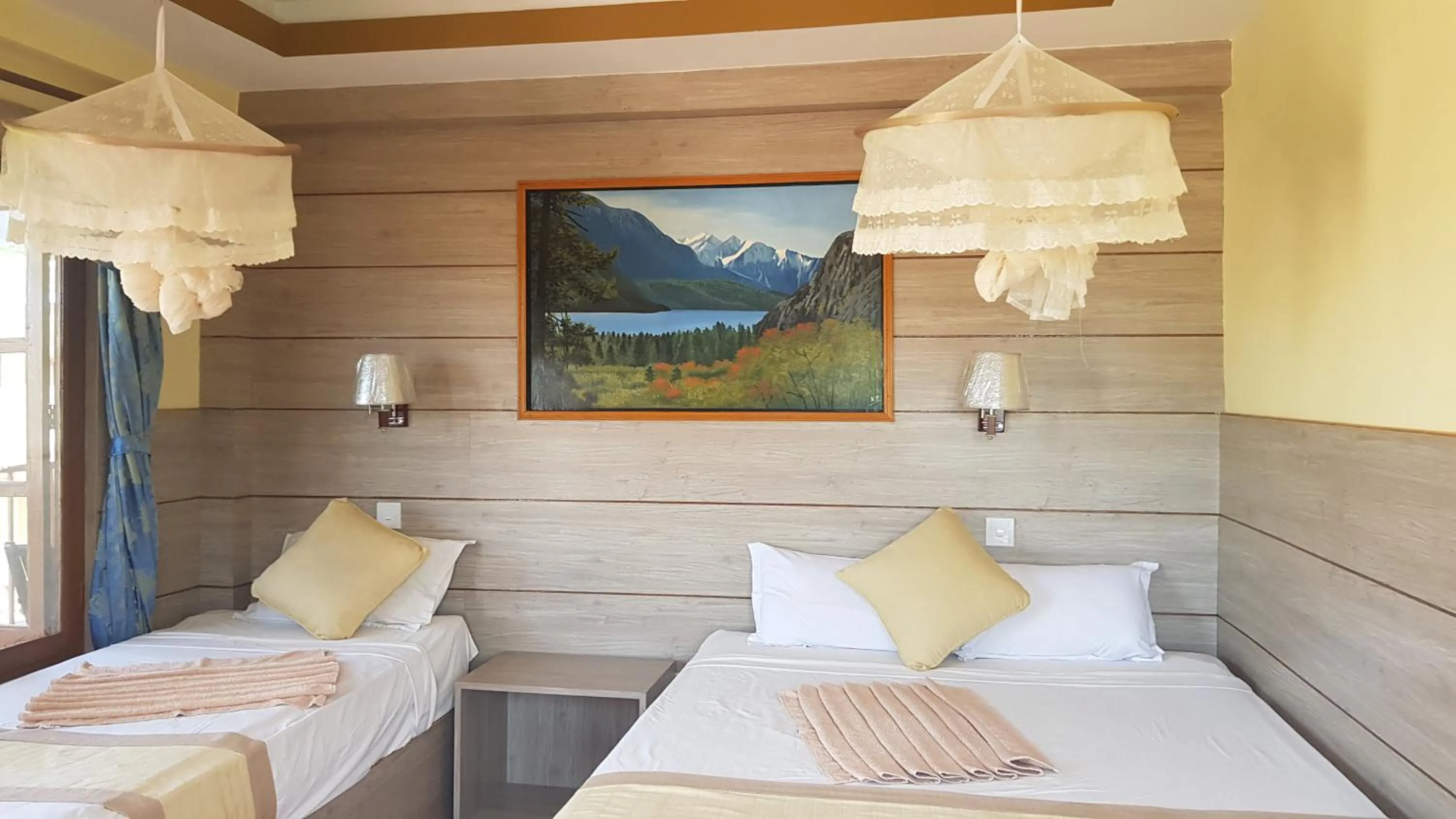 Bed in Jungle Wildlife Camp