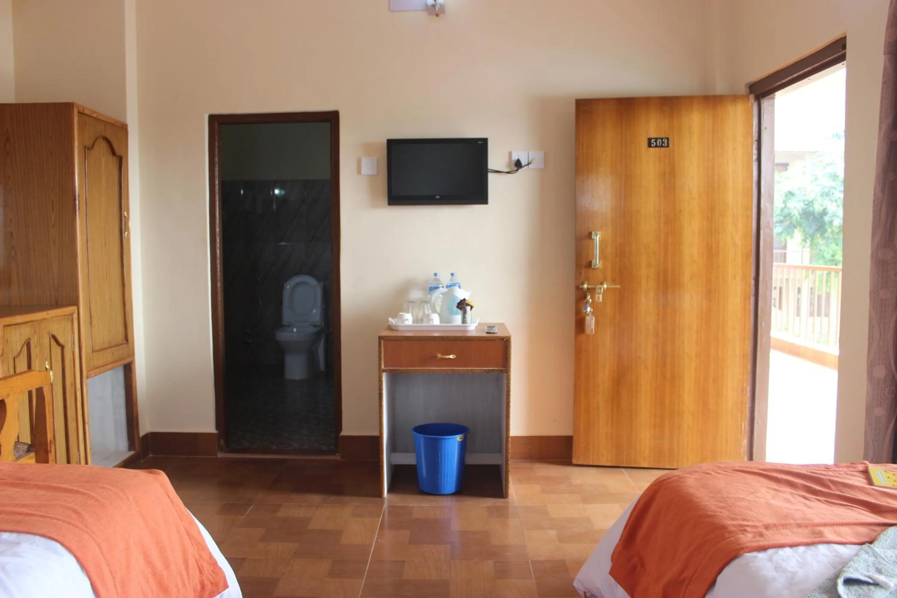 Bed in Jungle Wildlife Camp