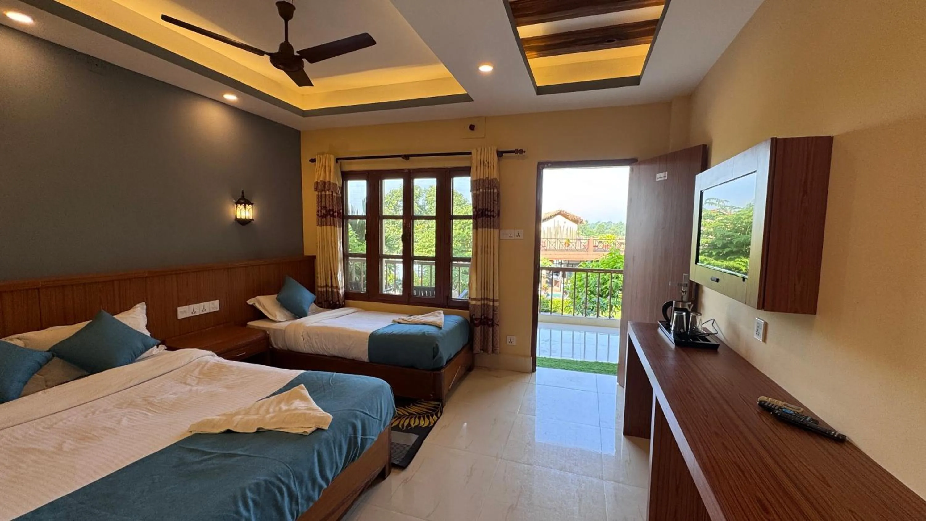 Bed in Jungle Wildlife Camp