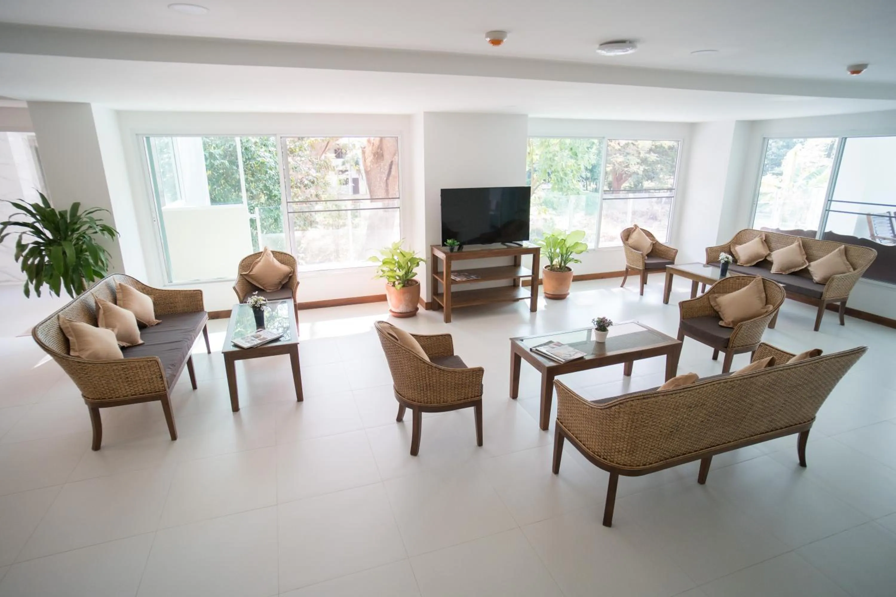Communal lounge/ TV room in Nivas Chiangmai