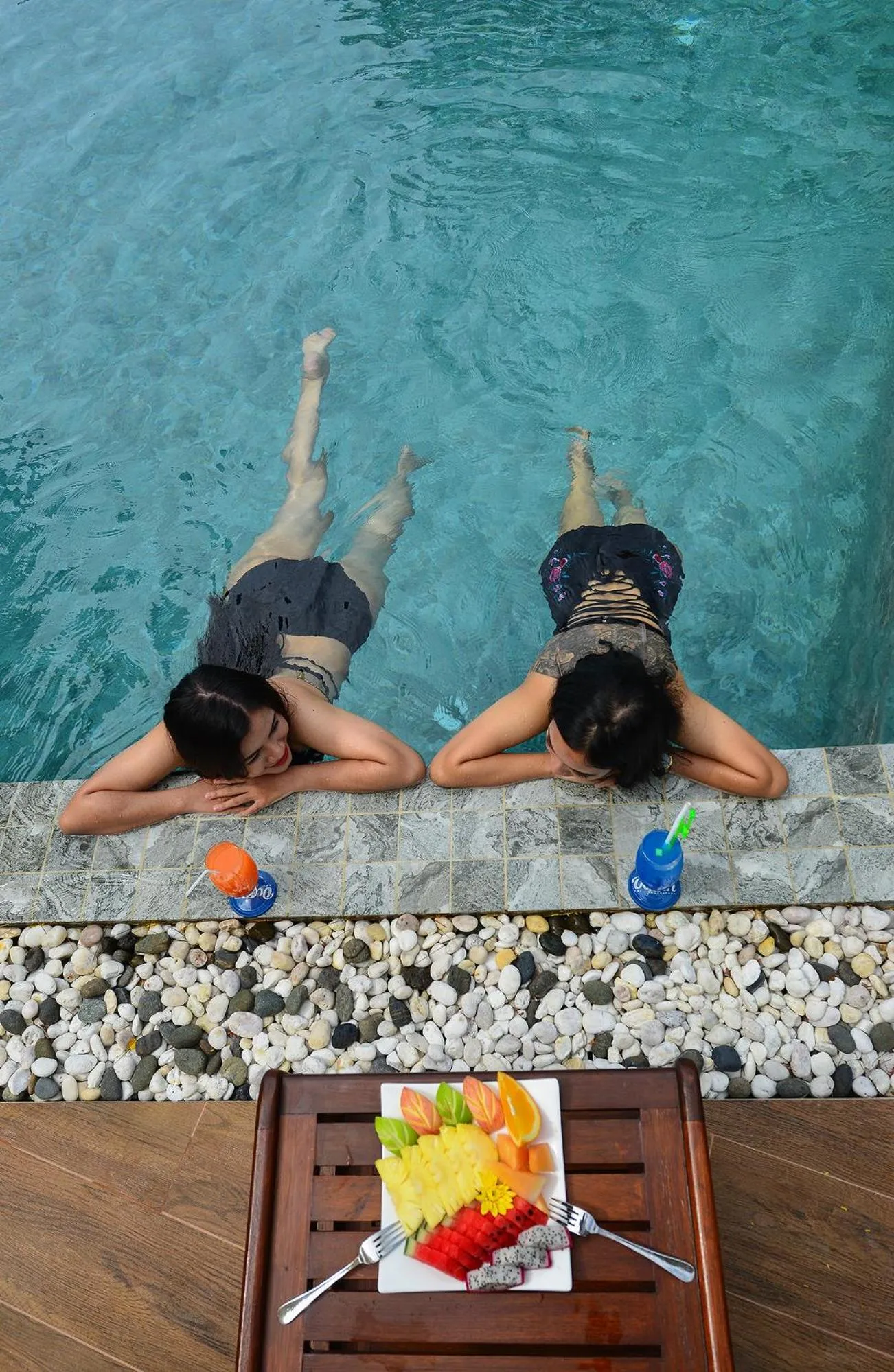 Swimming pool in Le Resort and Villas